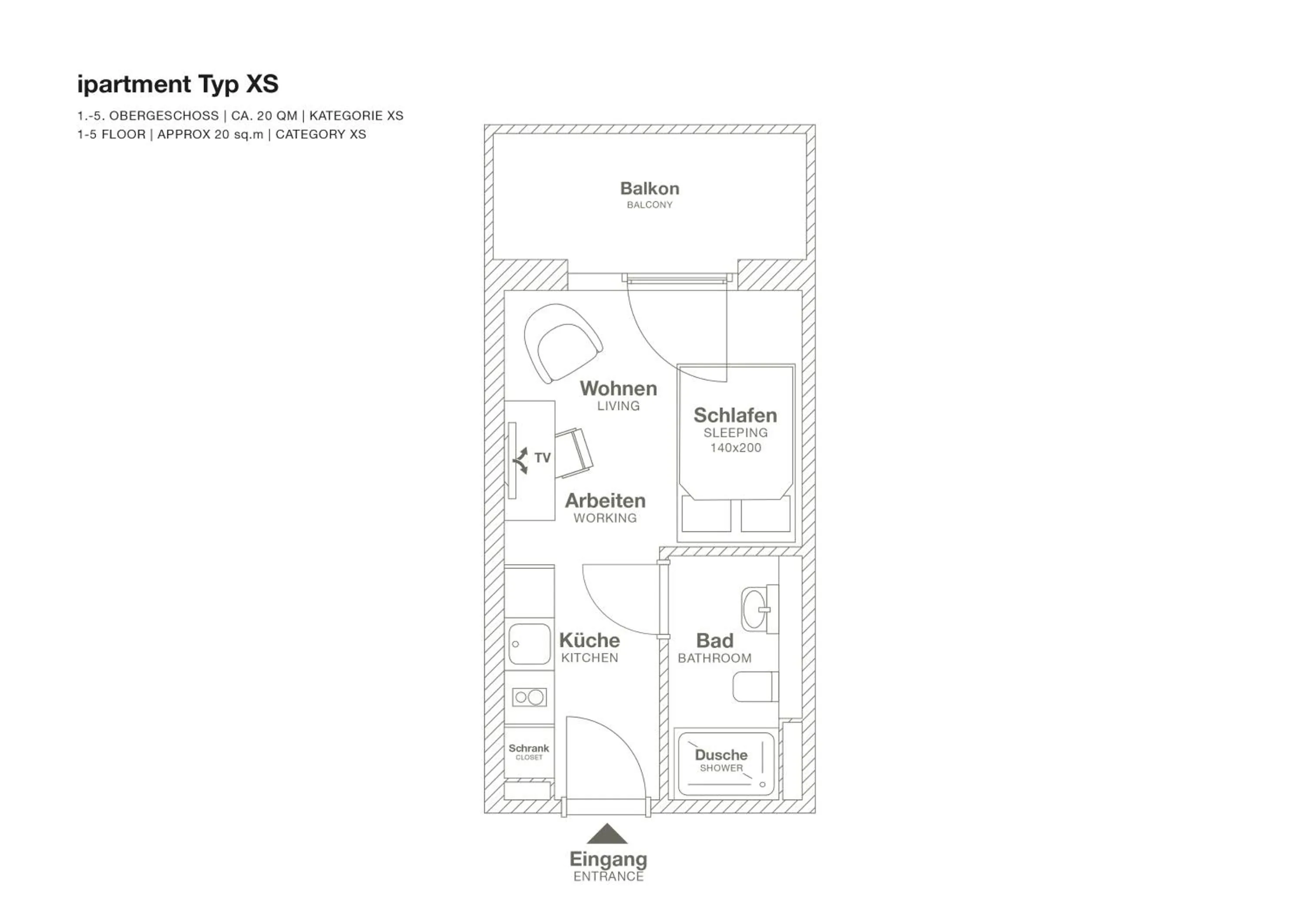 Floor plan in ipartment Böblingen Sindelfingen