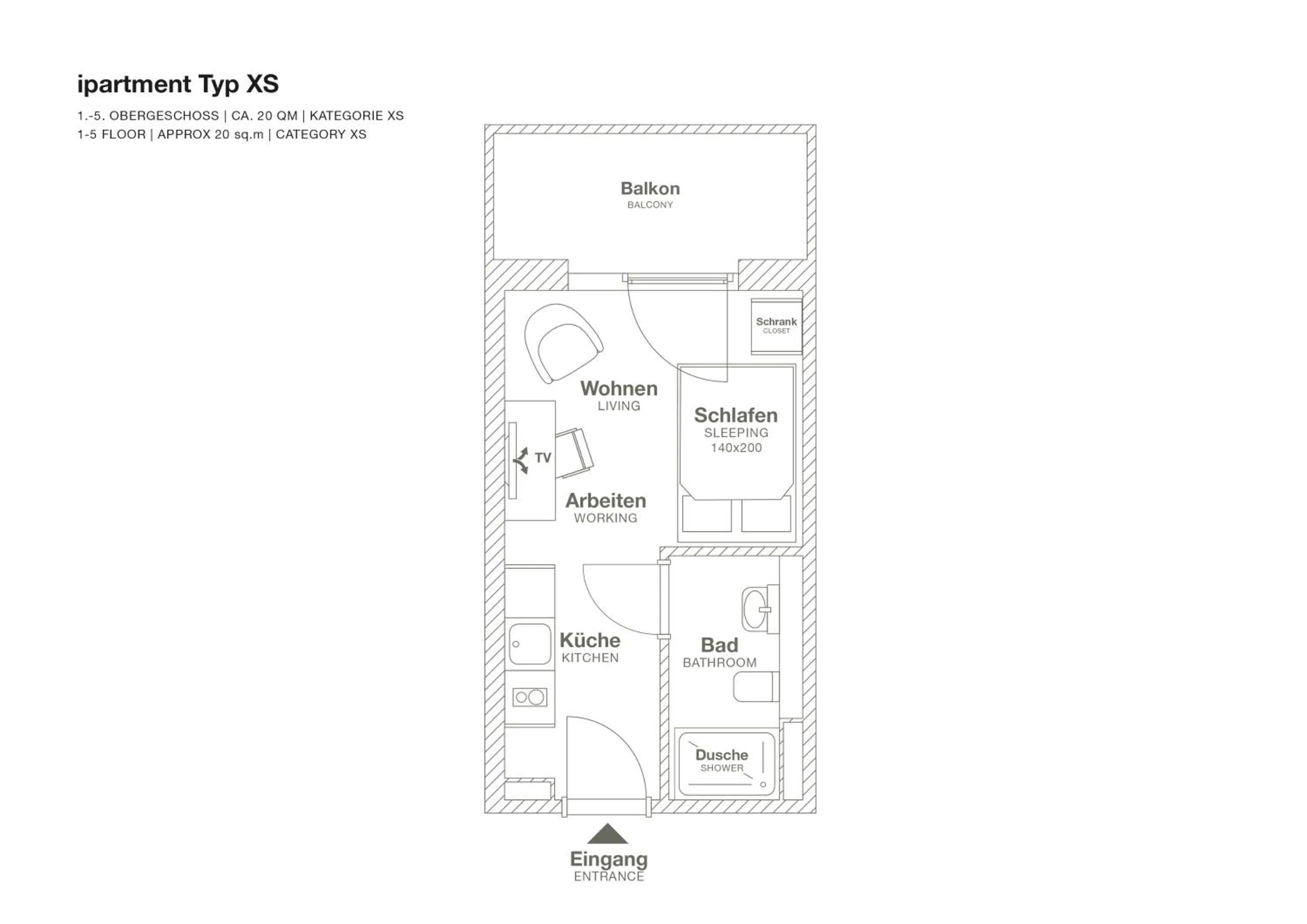 Floor plan in ipartment Böblingen Sindelfingen