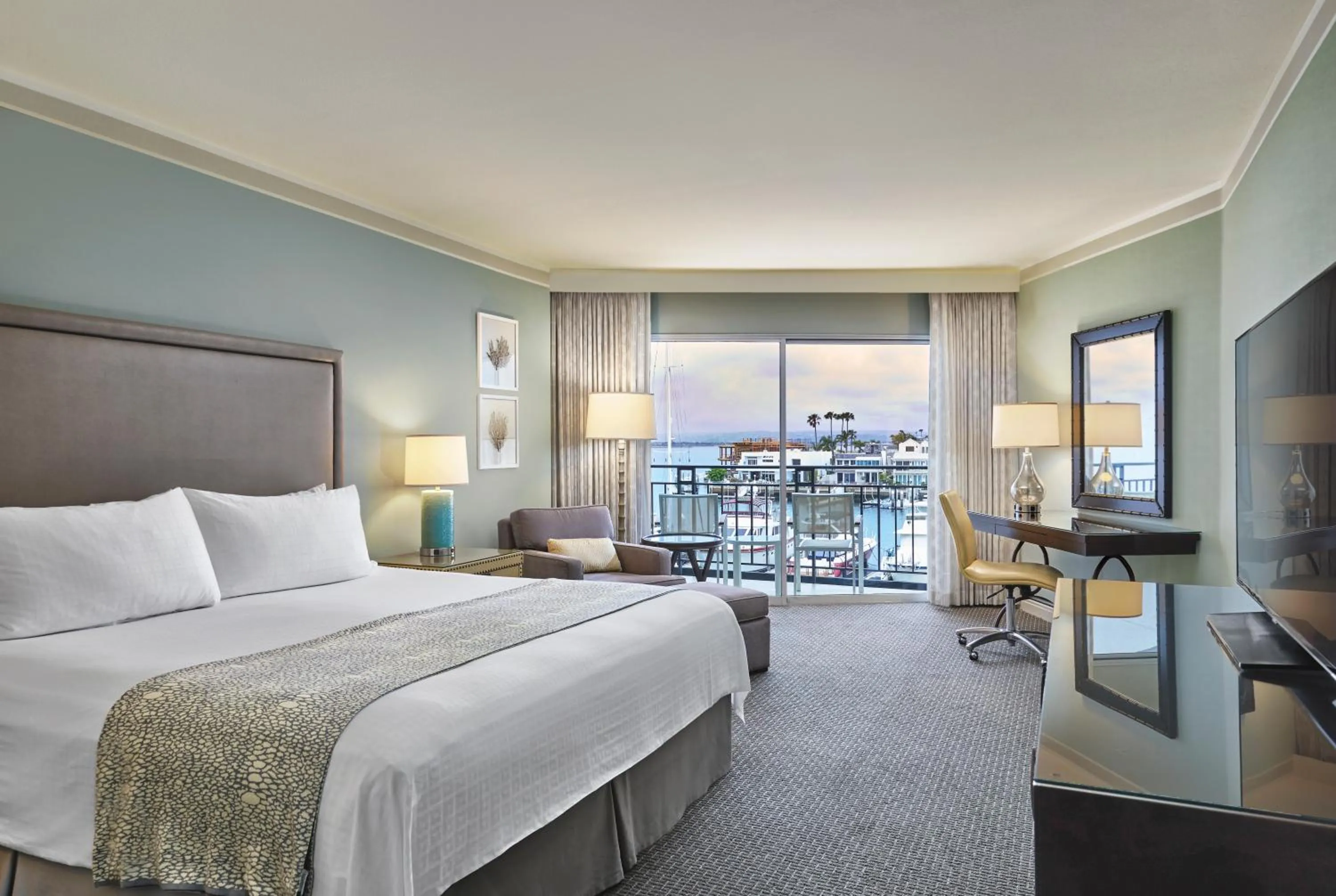 Bedroom, Bed in Loews Coronado Bay Resort