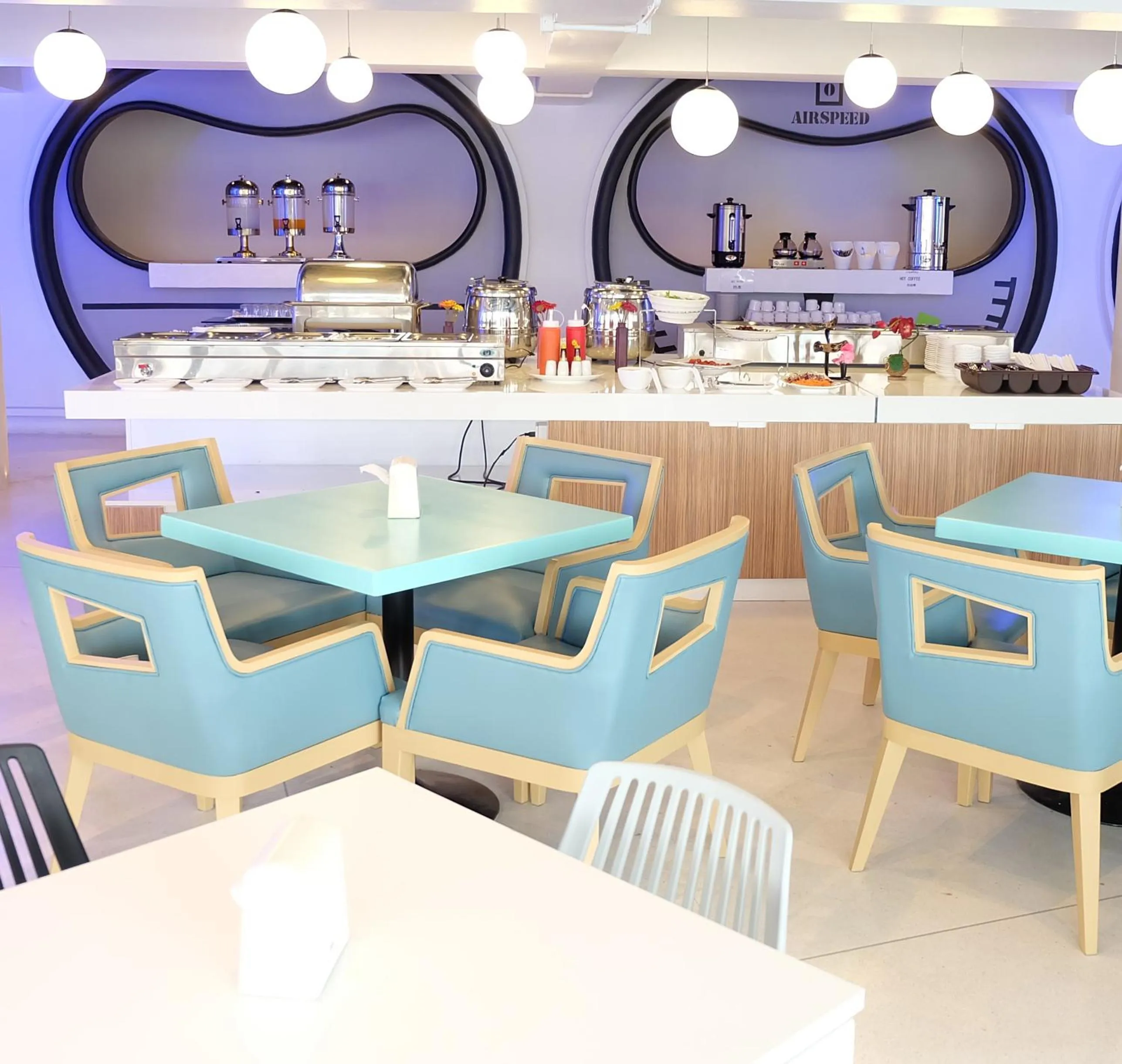 Dining area in The Airy Residence