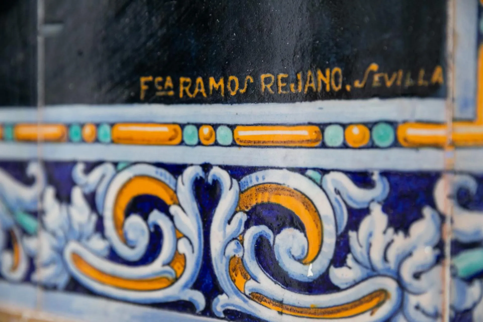 Decorative detail in Planeta Cadiz Hostel