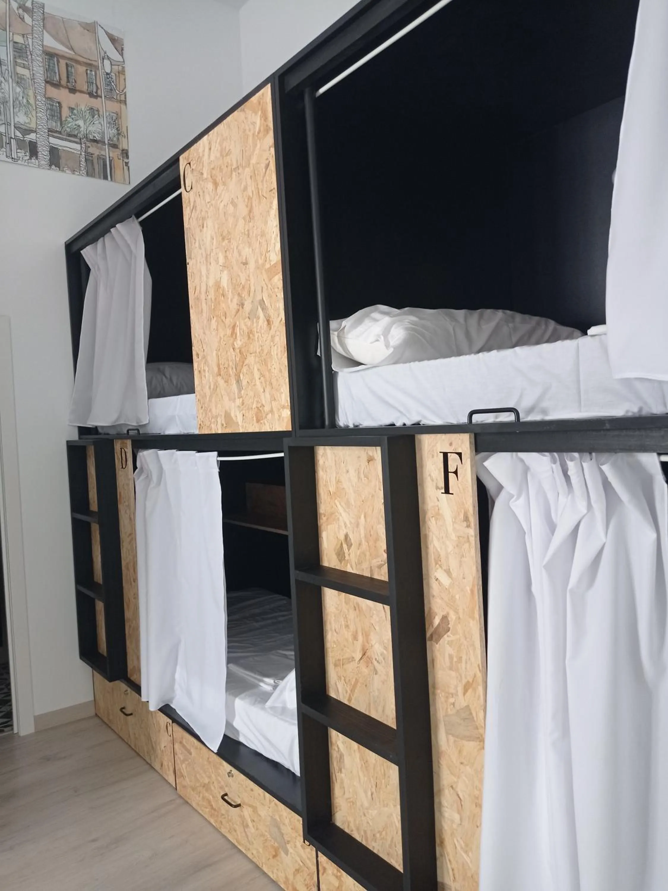 Bed in Planeta Cadiz Hostel