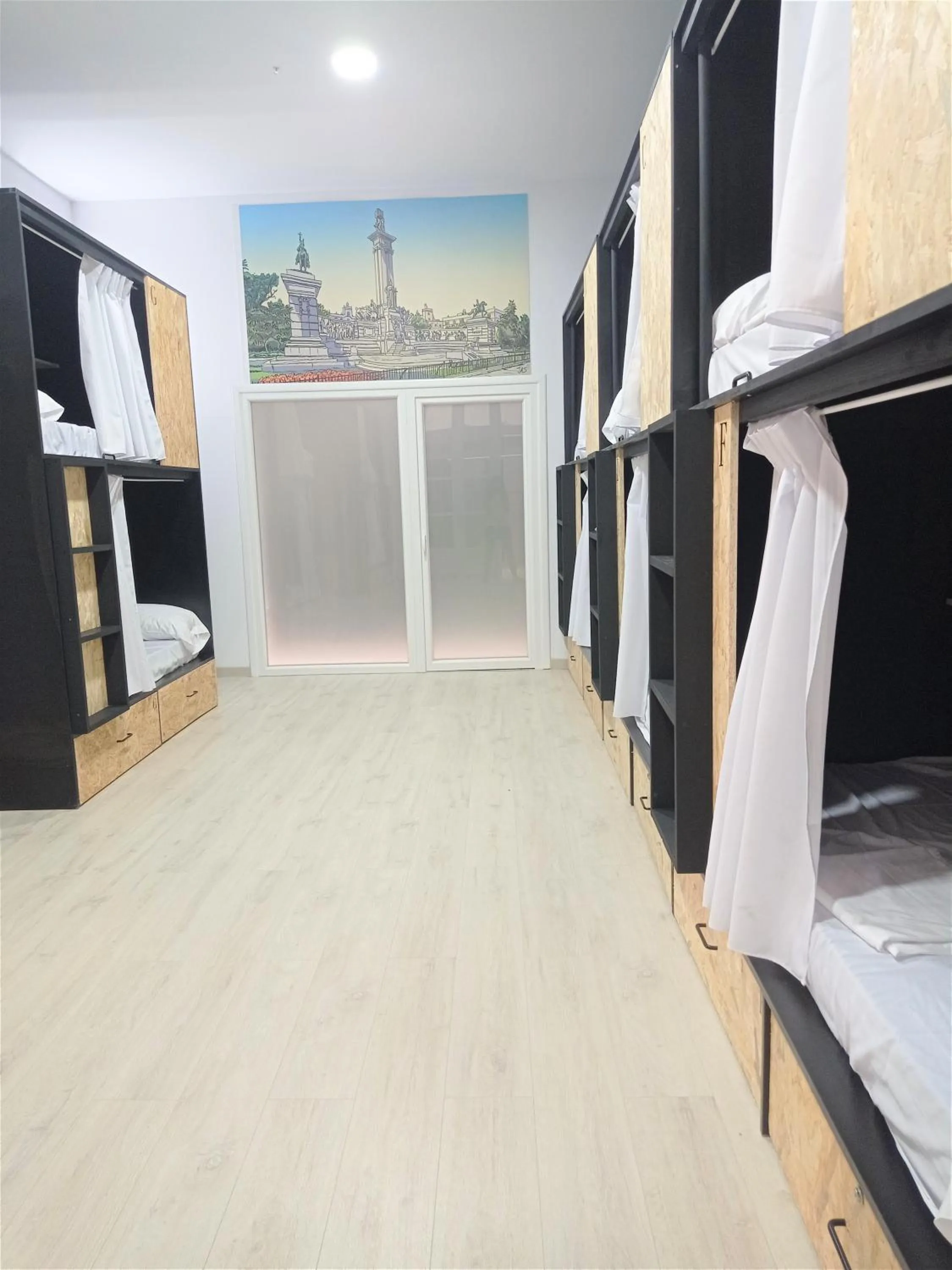 Bedroom in Planeta Cadiz Hostel