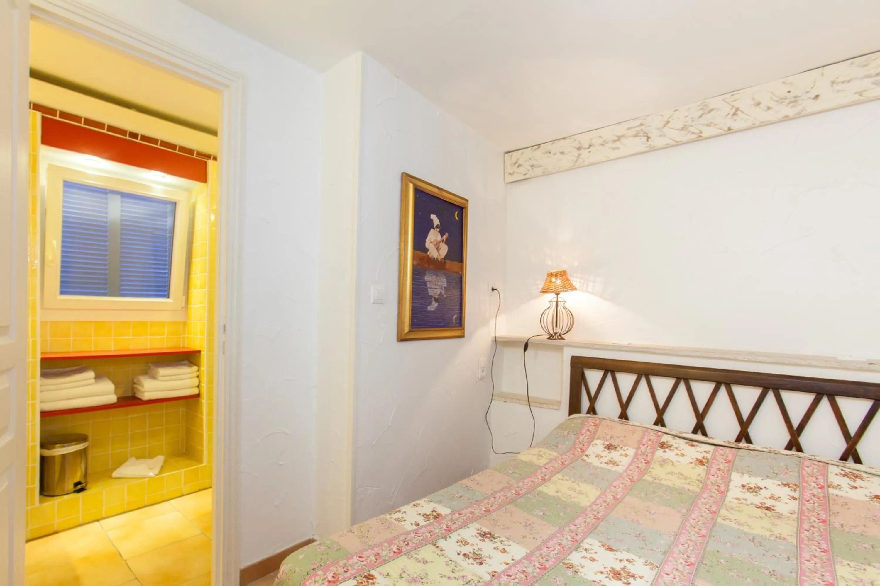 Bed in Hotel Villa Provencale