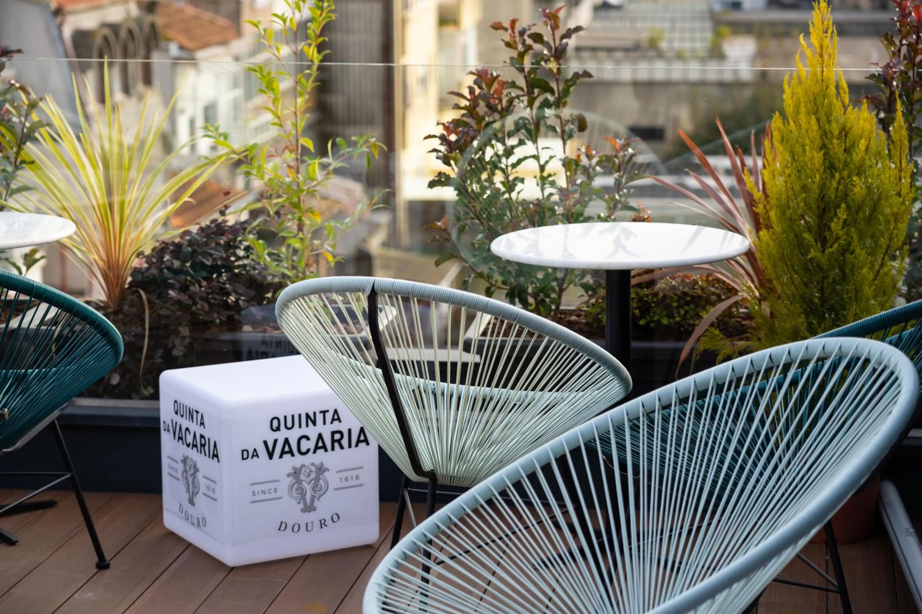 Balcony/Terrace in The Convo Porto Hotel & Apartment