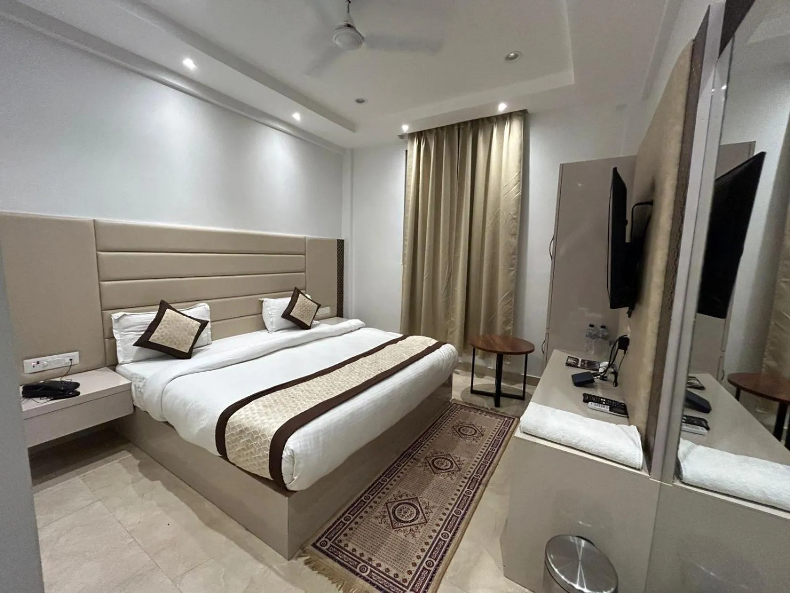 Bed in Hotel President