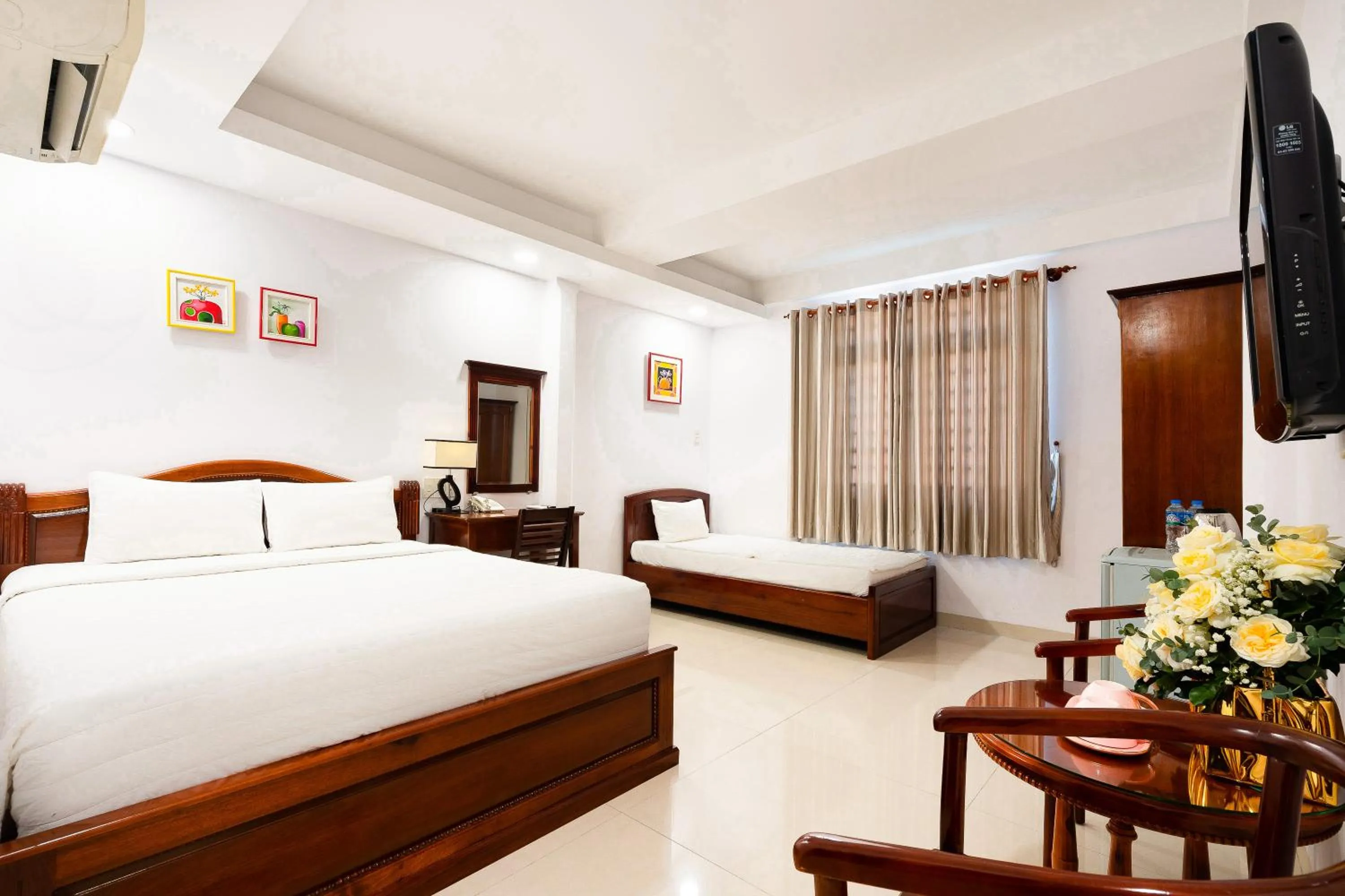 Bed in Hoang Hoang Hotel (Bloom 3)