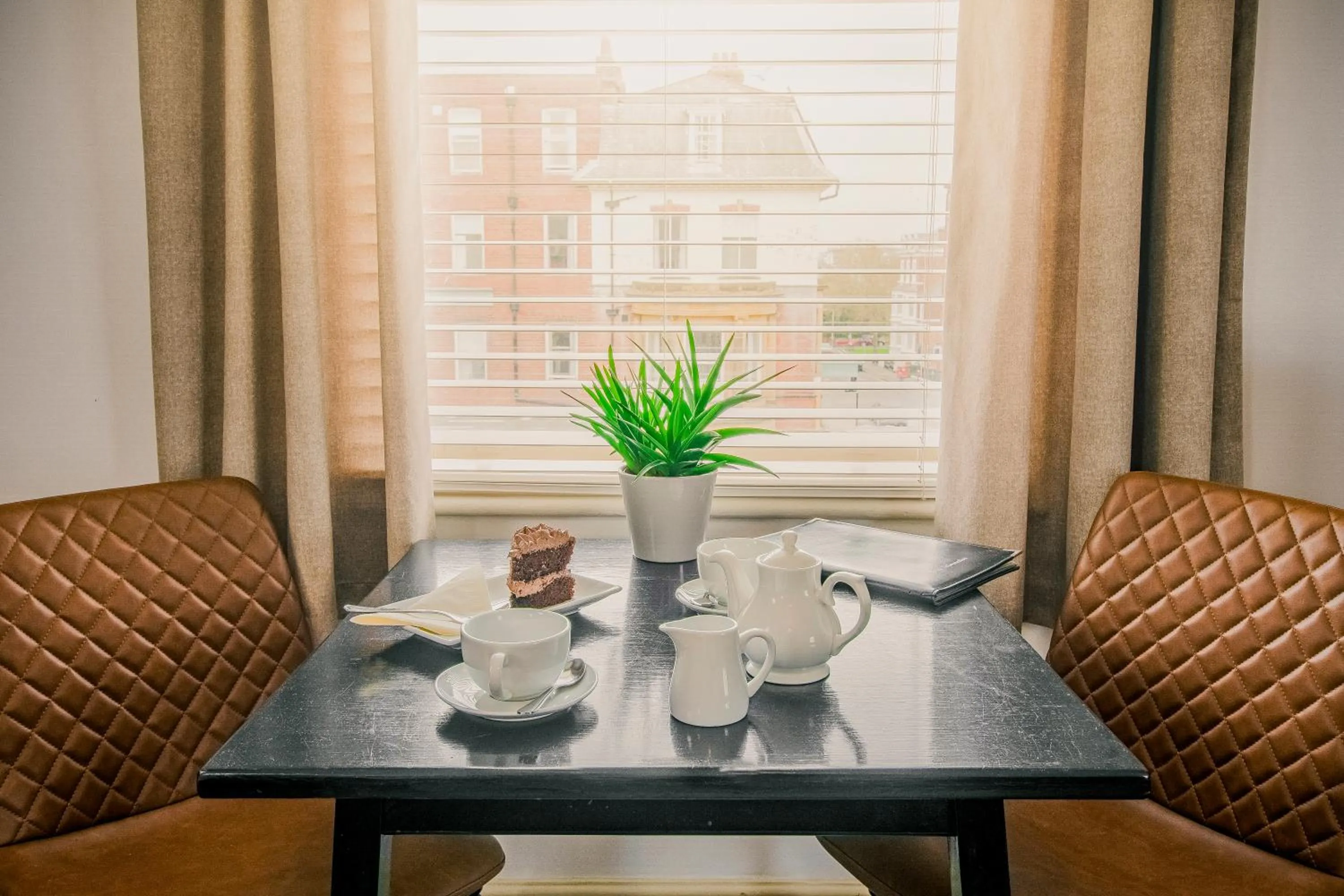 Coffee/tea facilities in Rowntree Lodge