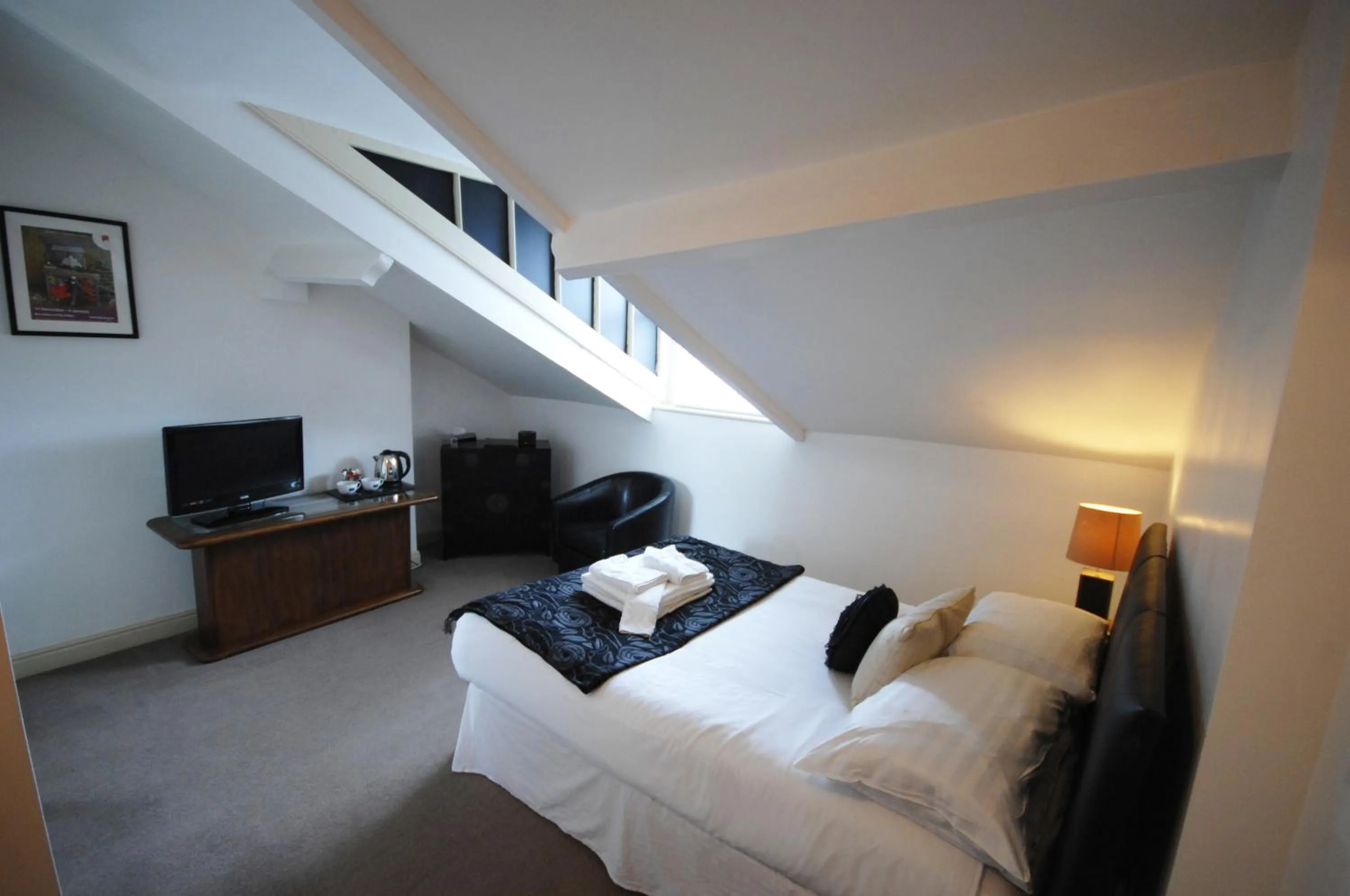 Bed in Rowntree Lodge