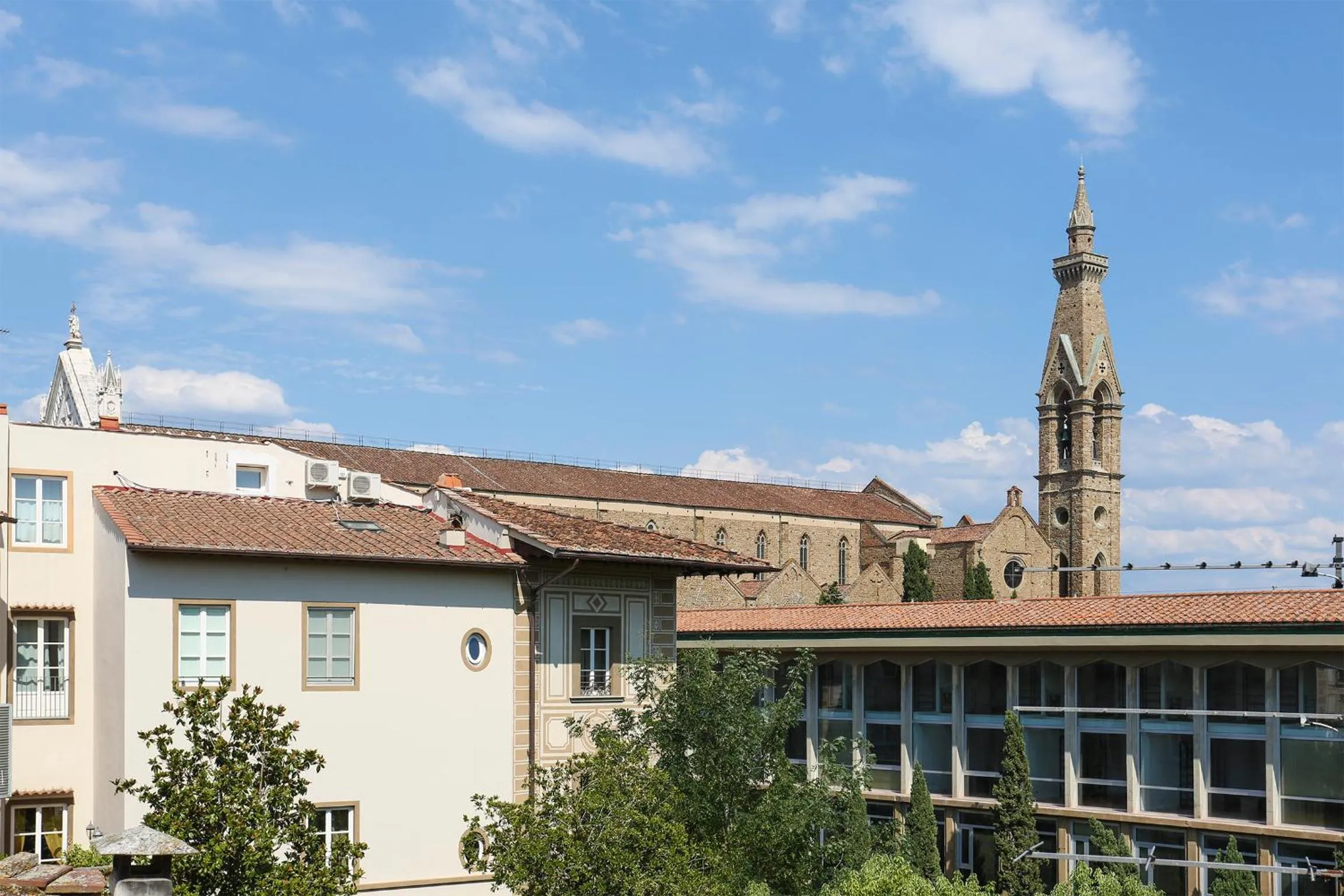 View (from property/room) in LUXURY suite with amazing Terrace in Florence-hosted by Sweetstay
