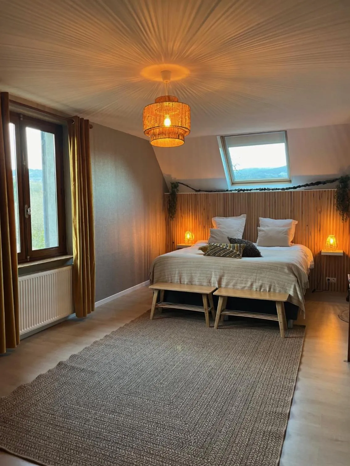 Bedroom, Bed in La Maison du Chevalier - Chambres et tables d'hôtes - adults only