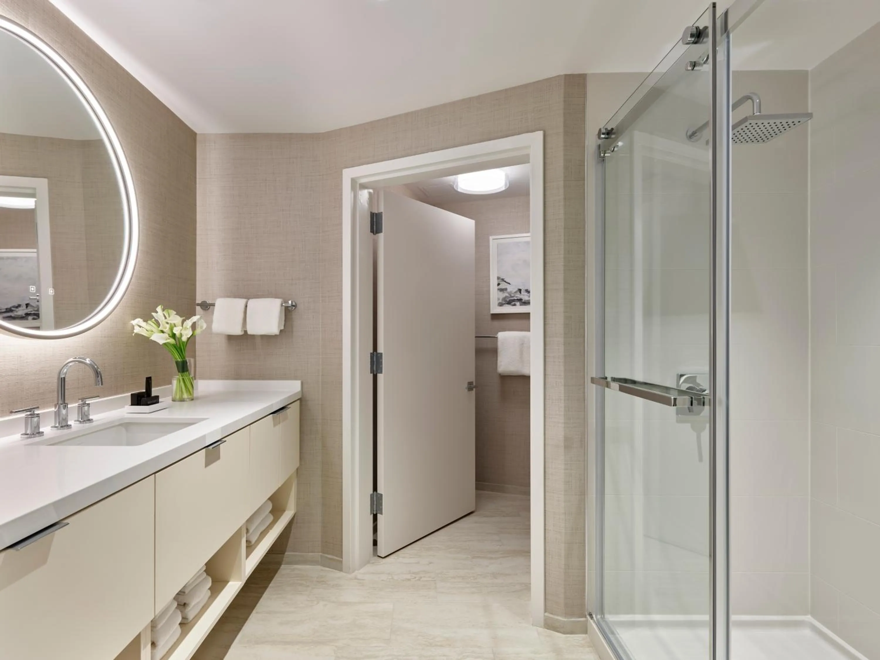 Shower in Hotel AKA Washington Circle