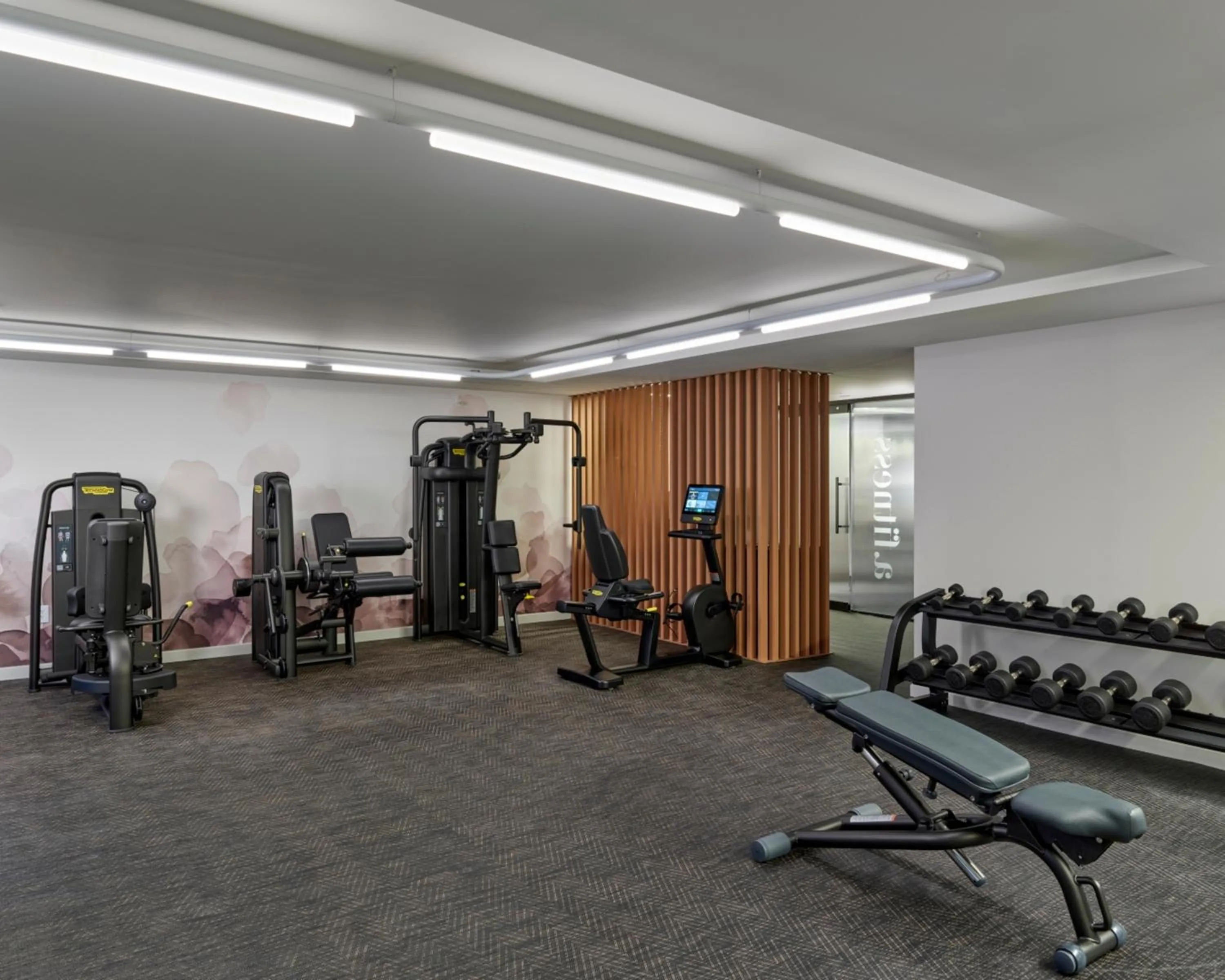 Fitness centre/facilities in Hotel AKA Washington Circle