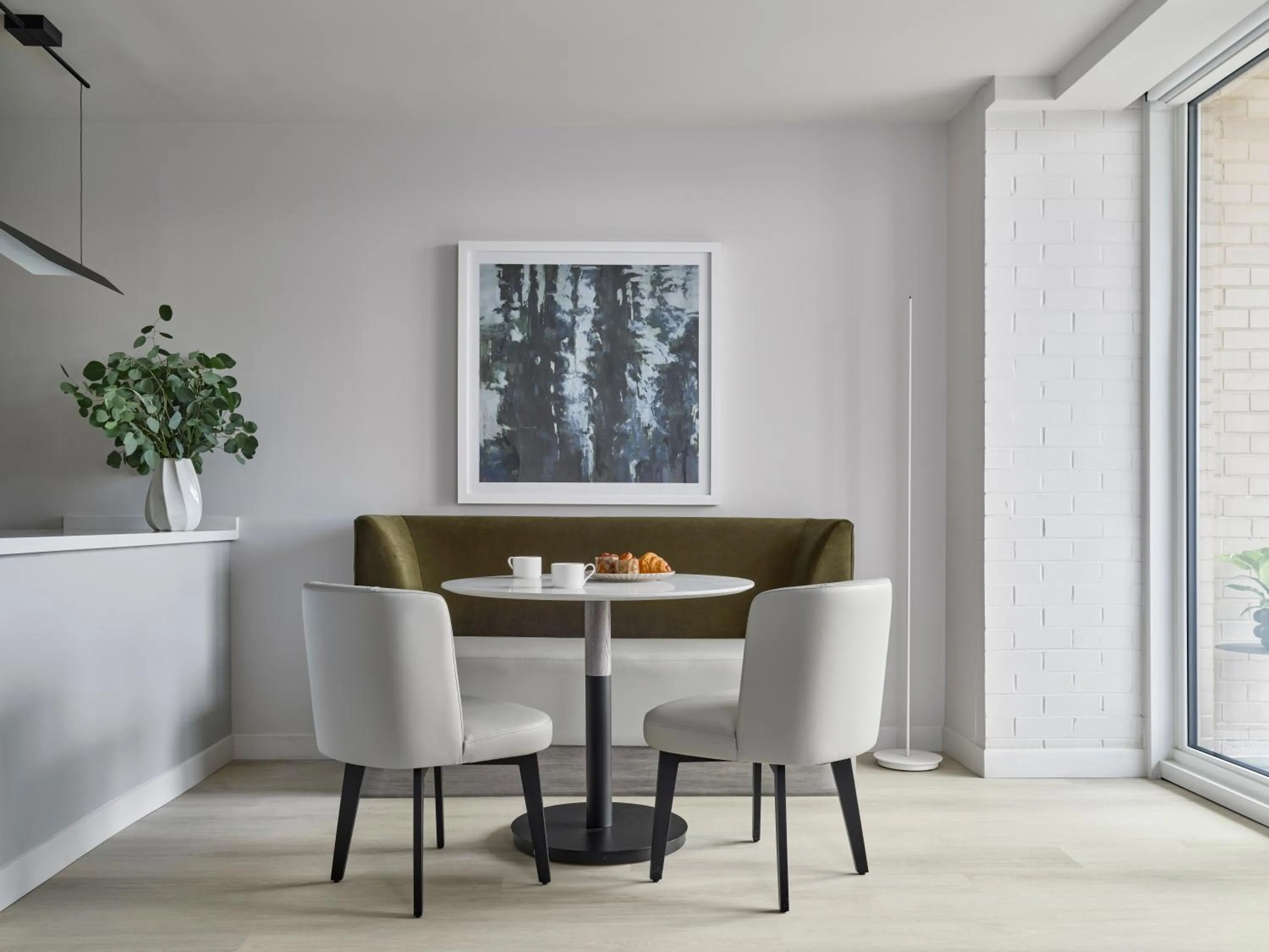 Seating area in Hotel AKA Washington Circle