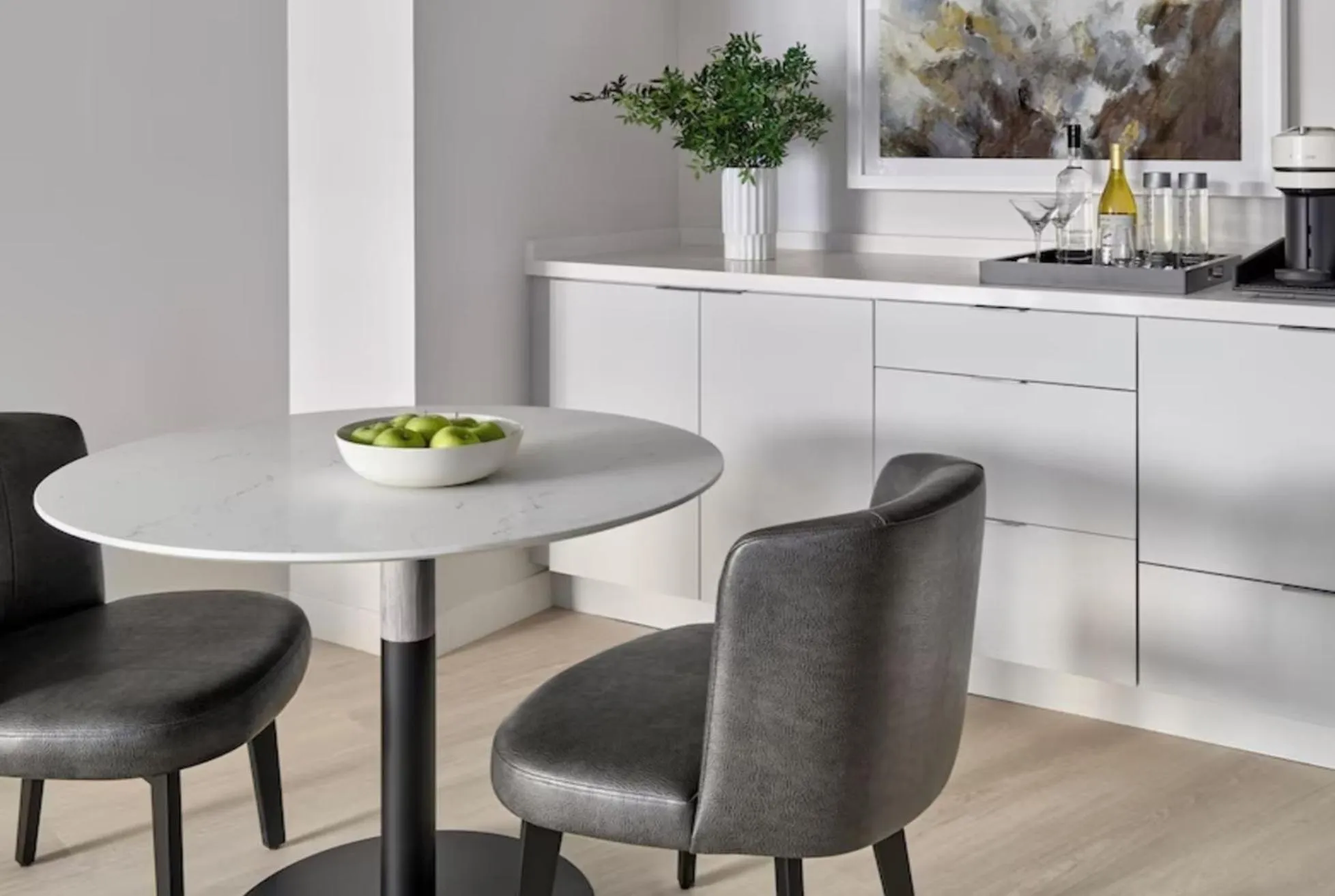 kitchen in Hotel AKA Washington Circle