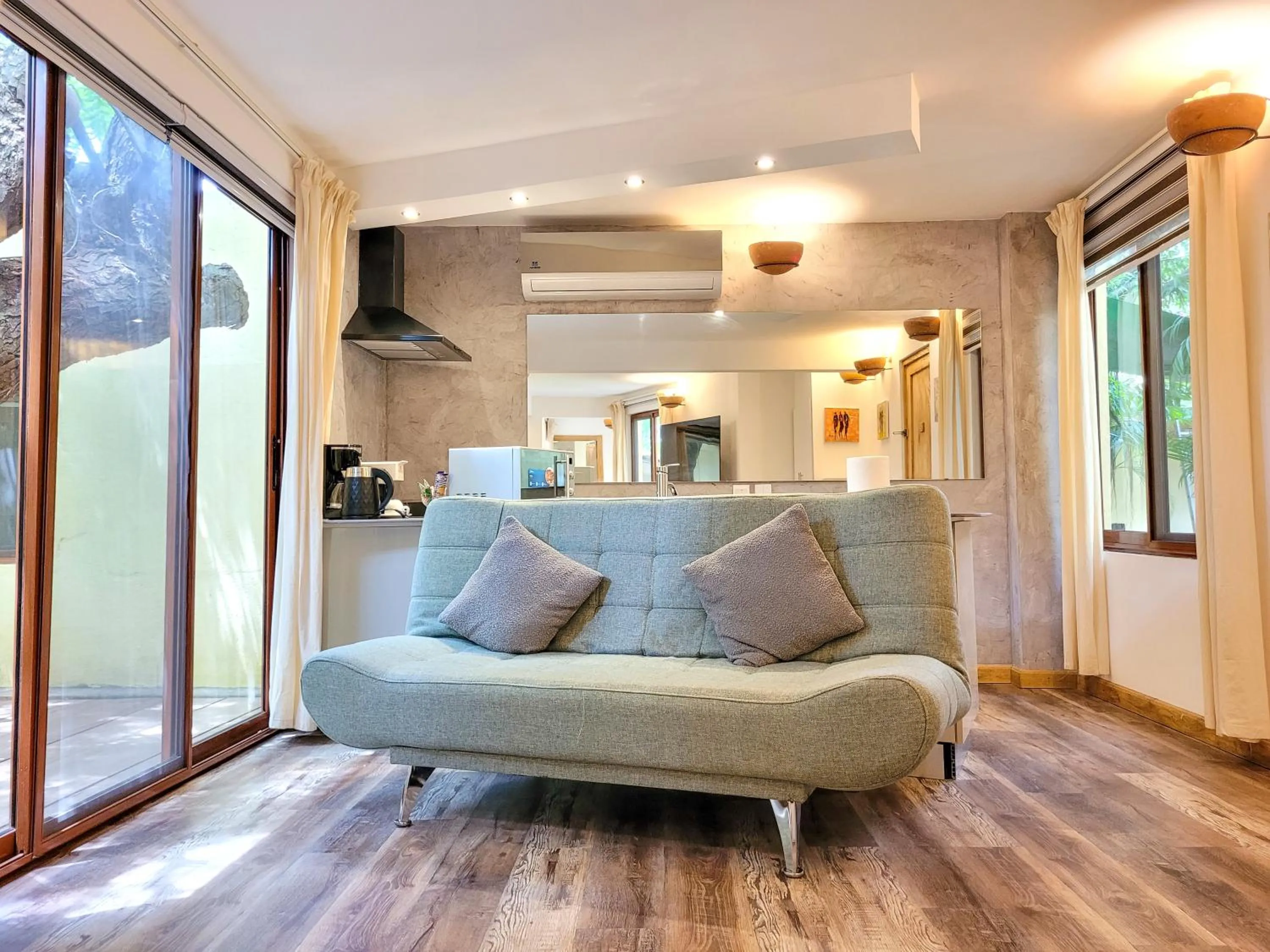 Seating area in La Villa Boutique Hotel