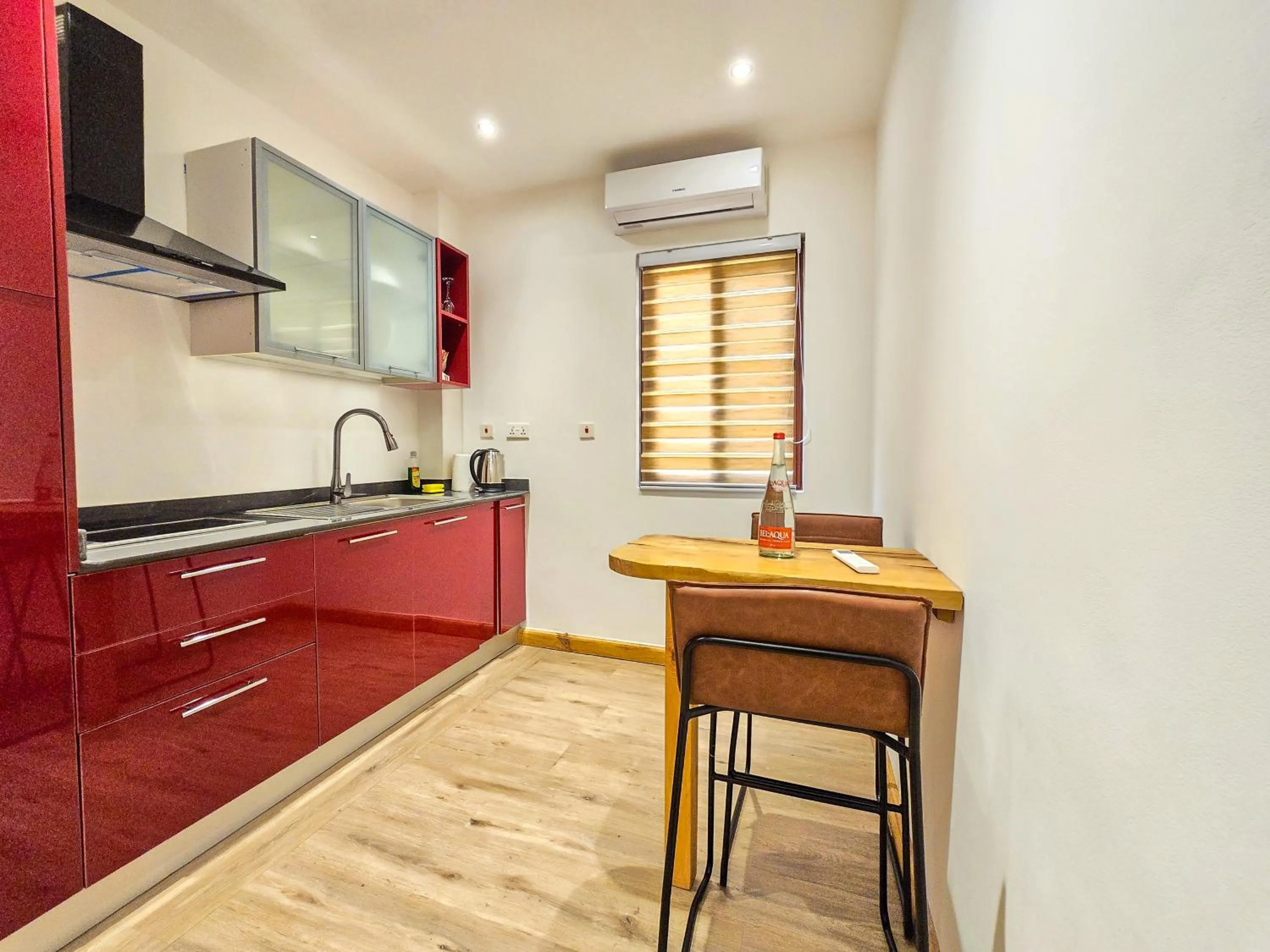 kitchen in La Villa Boutique Hotel