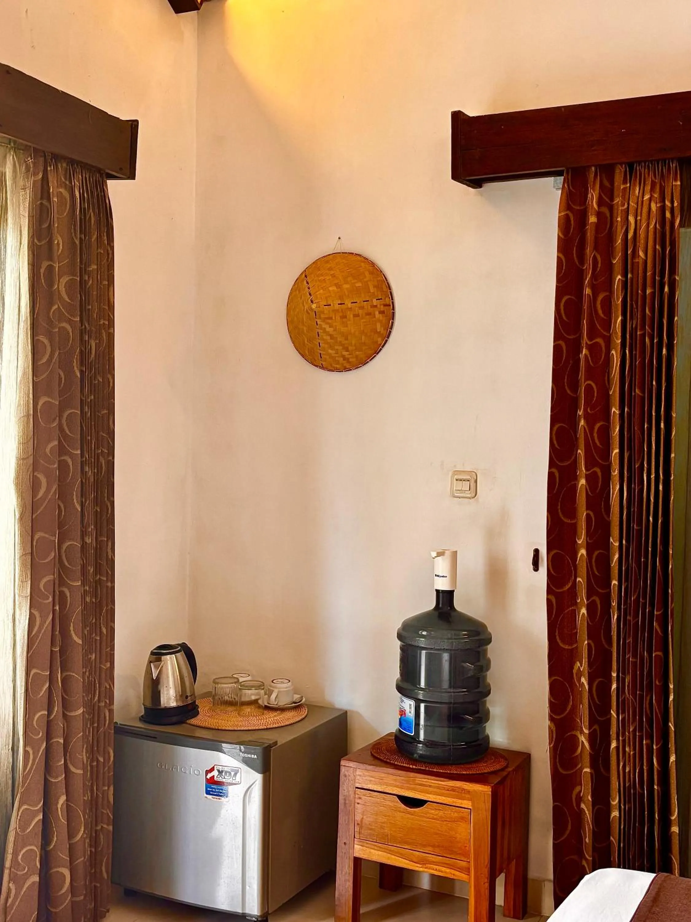 Bedroom in Alibaba Bungalows