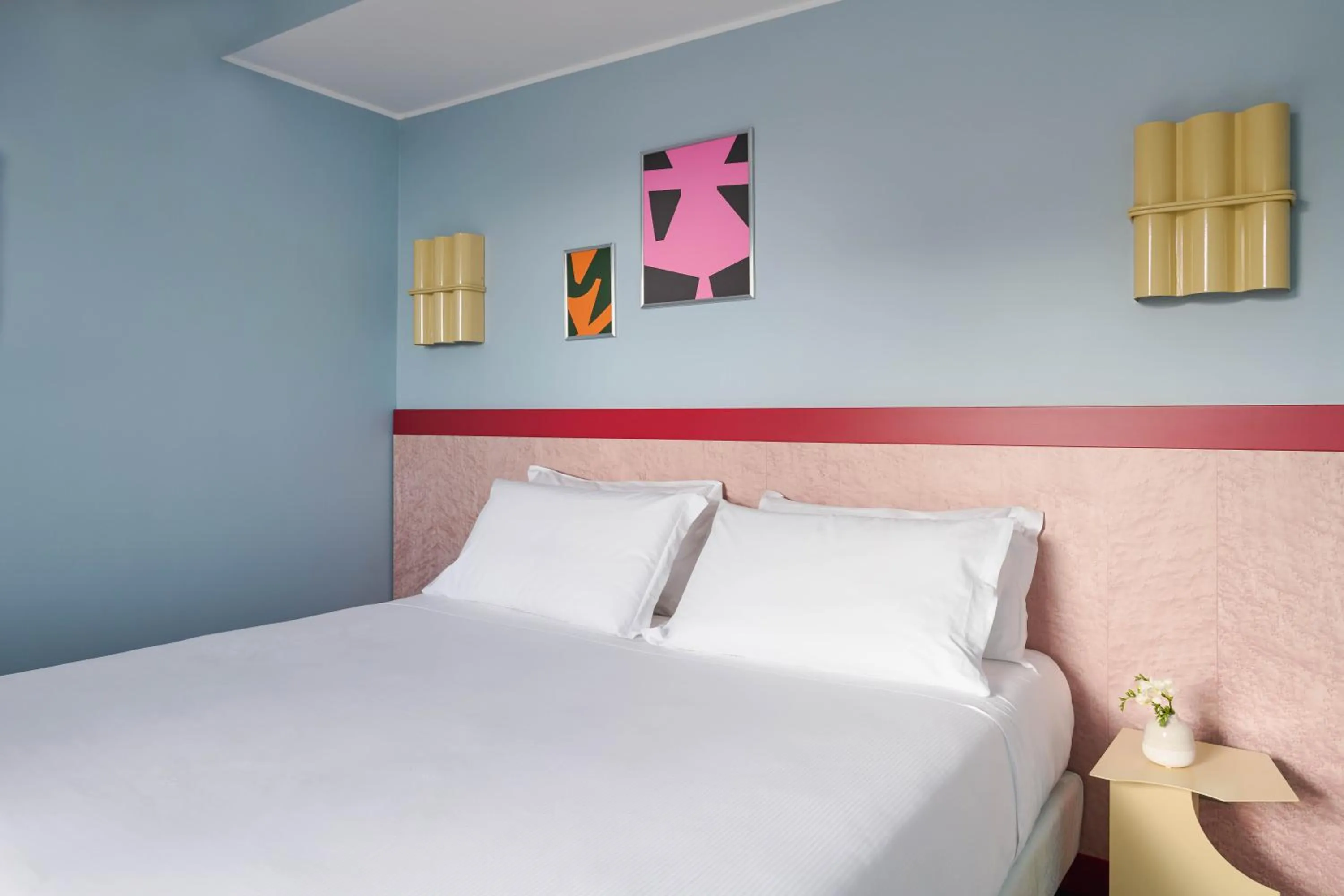 Bed in Moderno Hotel Roma - Adults Only