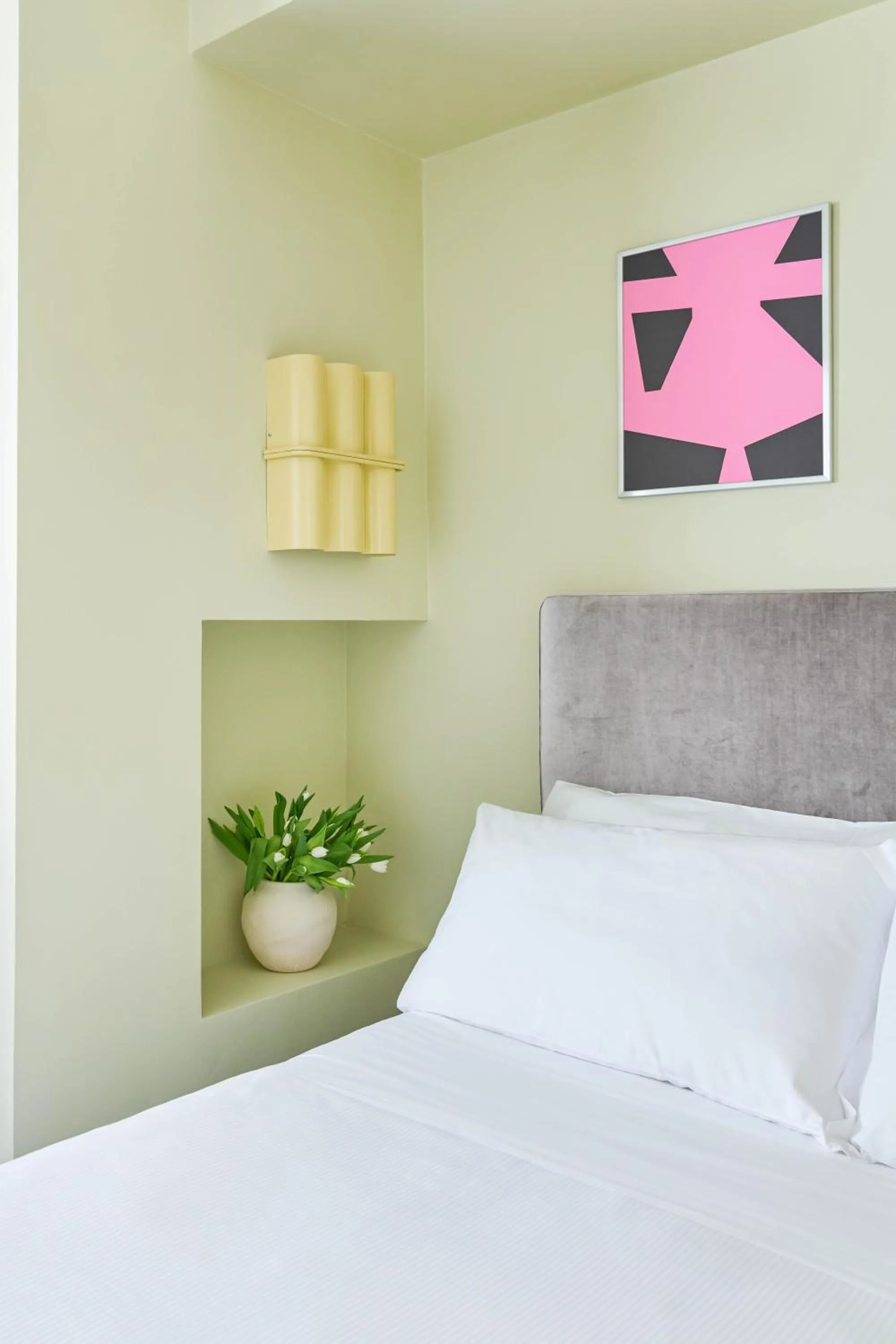 Bed in Moderno Hotel Roma - Adults Only