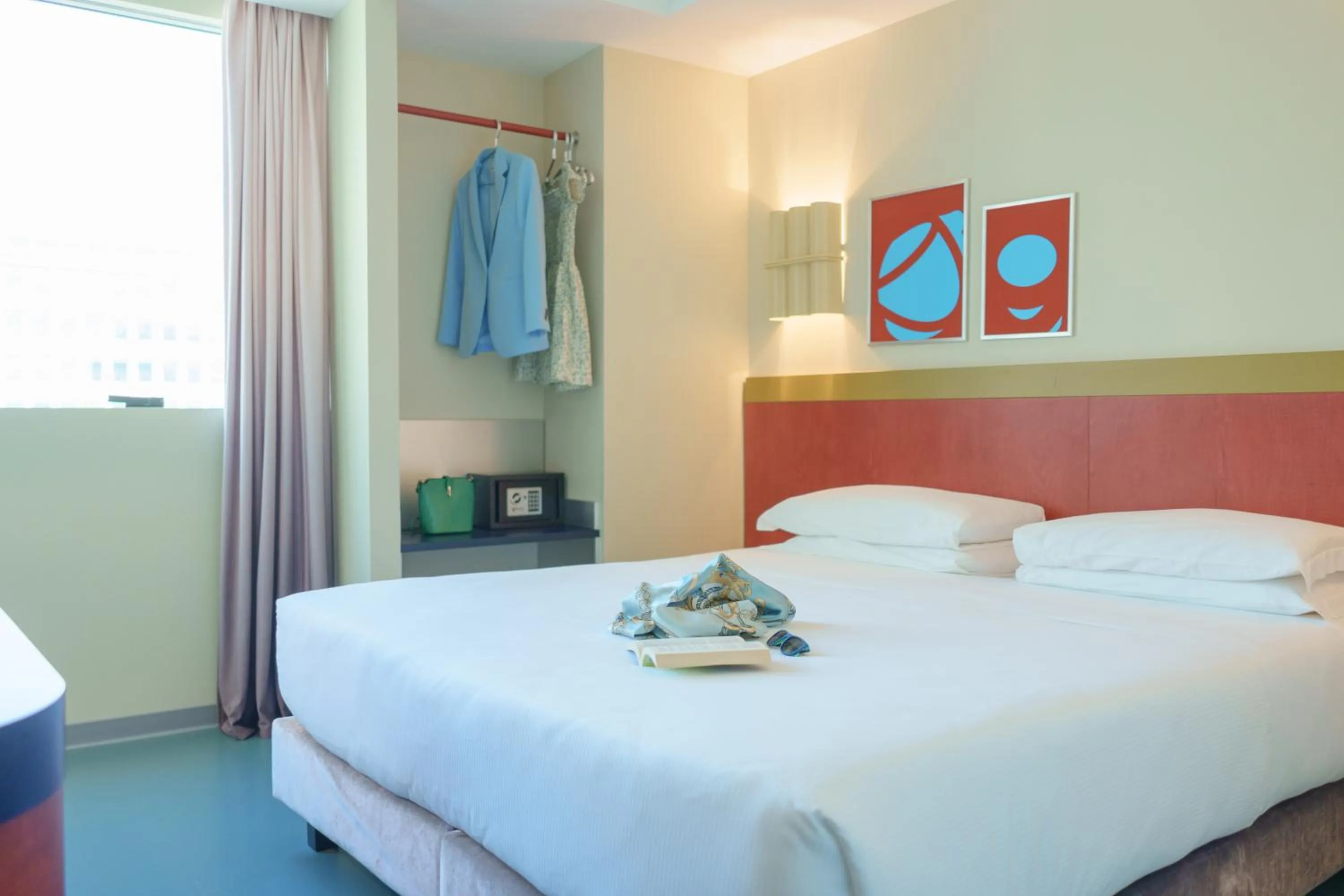 Bed in Moderno Hotel Roma - Adults Only