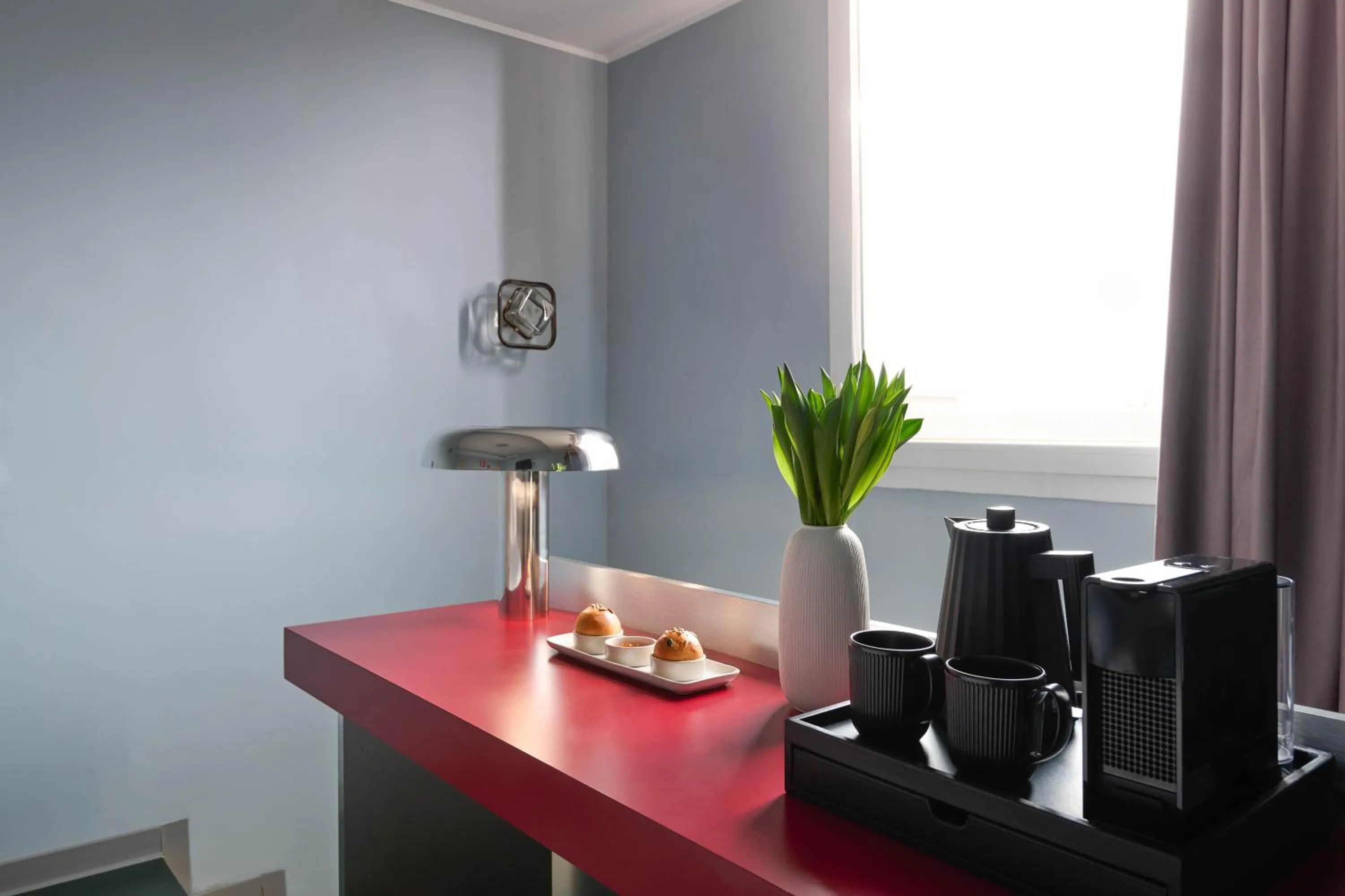 Coffee/tea facilities in Moderno Hotel Roma - Adults Only