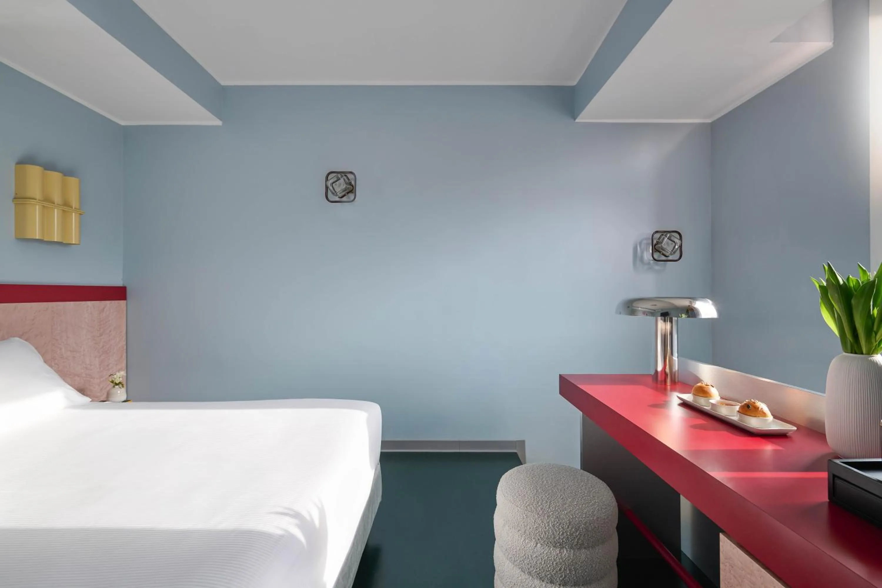 Bed in Moderno Hotel Roma - Adults Only