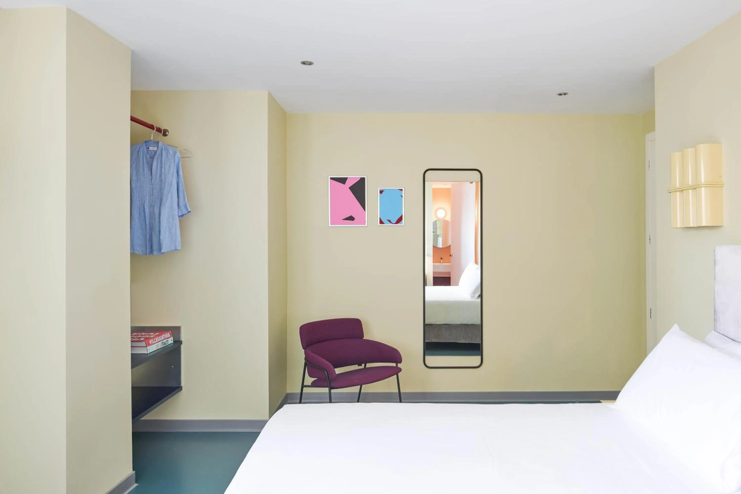 Bed in Moderno Hotel Roma - Adults Only