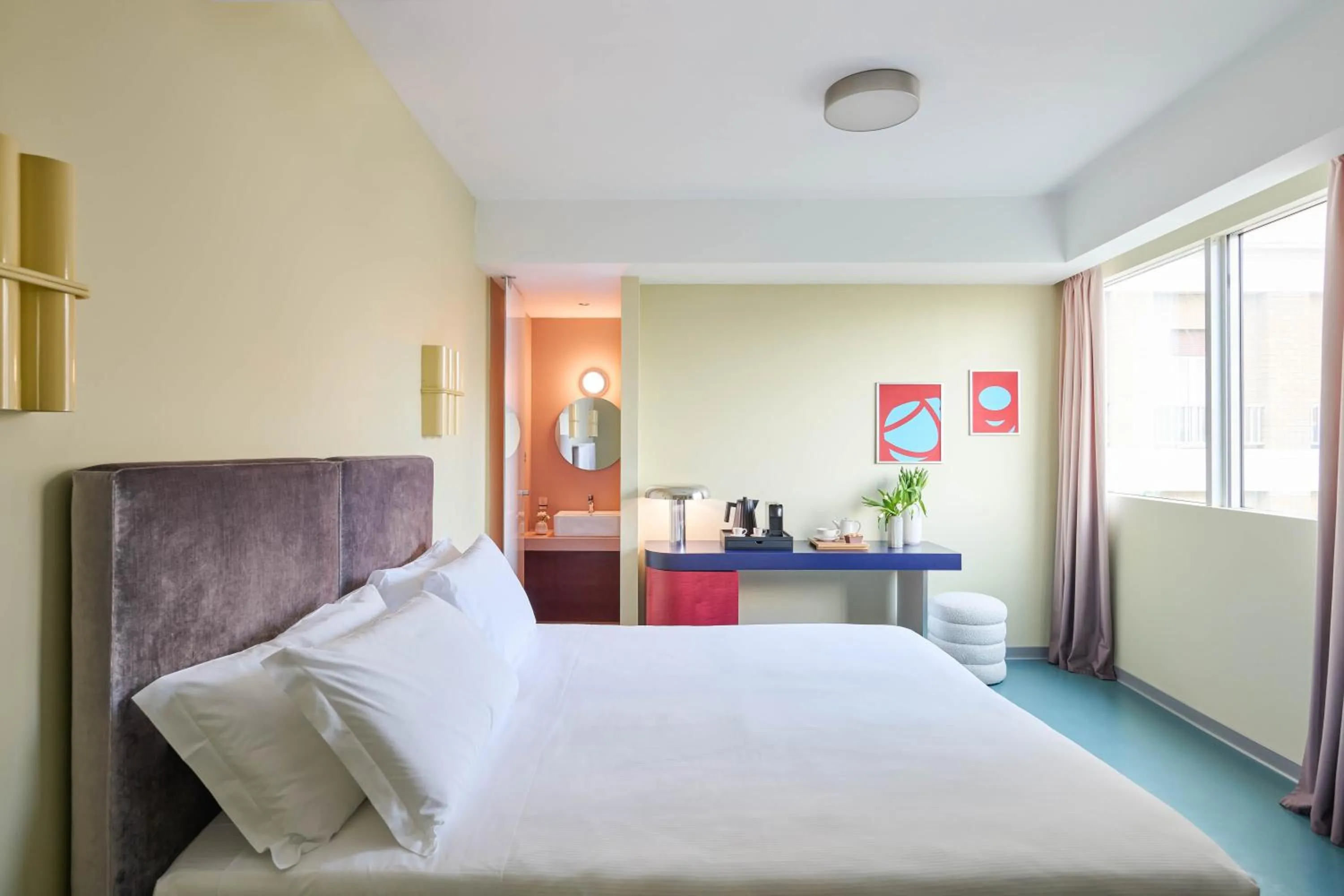 Bed in Moderno Hotel Roma - Adults Only