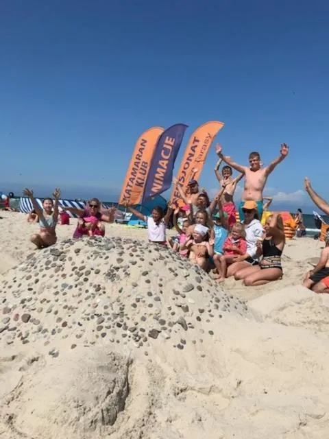 Beach in Srebrne Tarasy