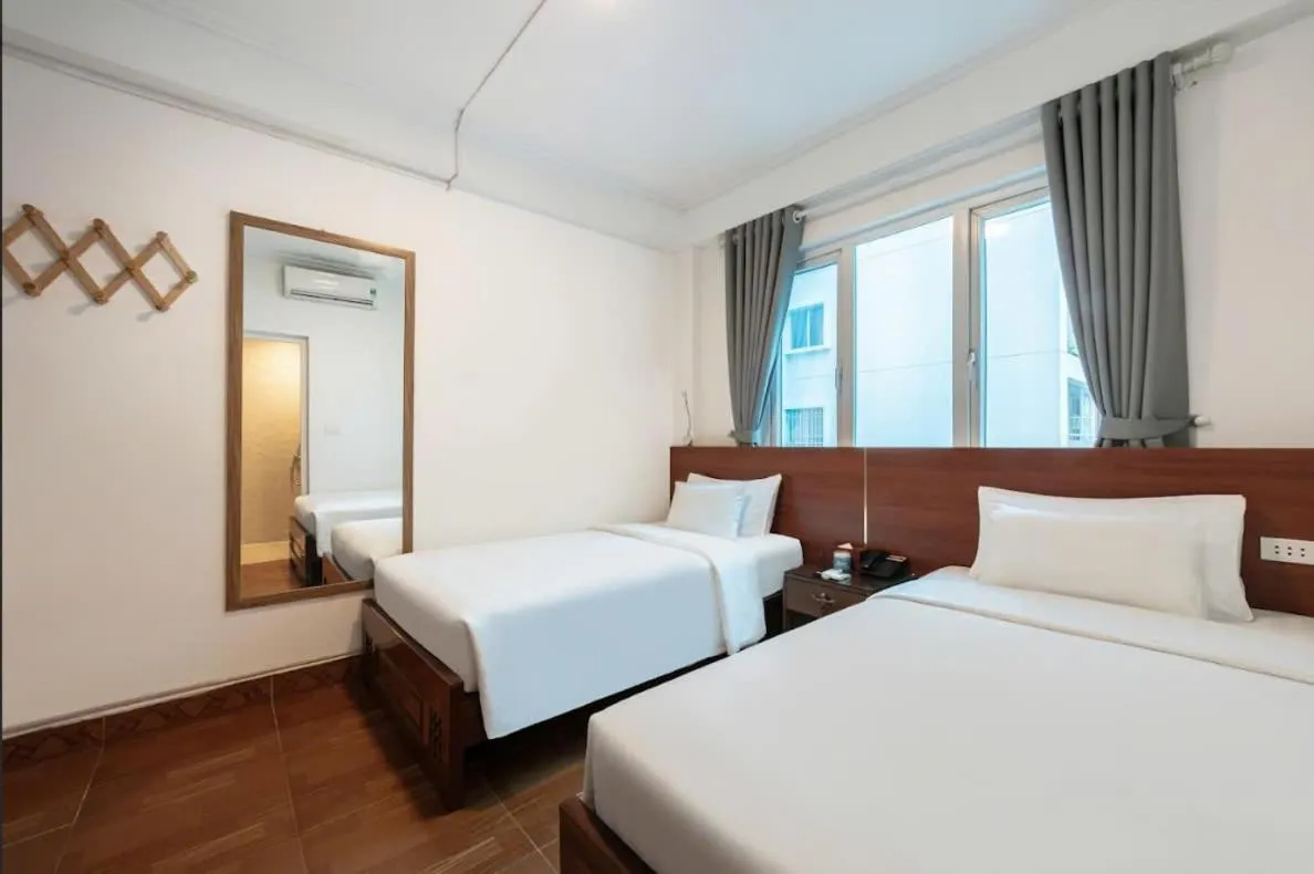 Bed in A25 Hotel - Đội Cấn 2