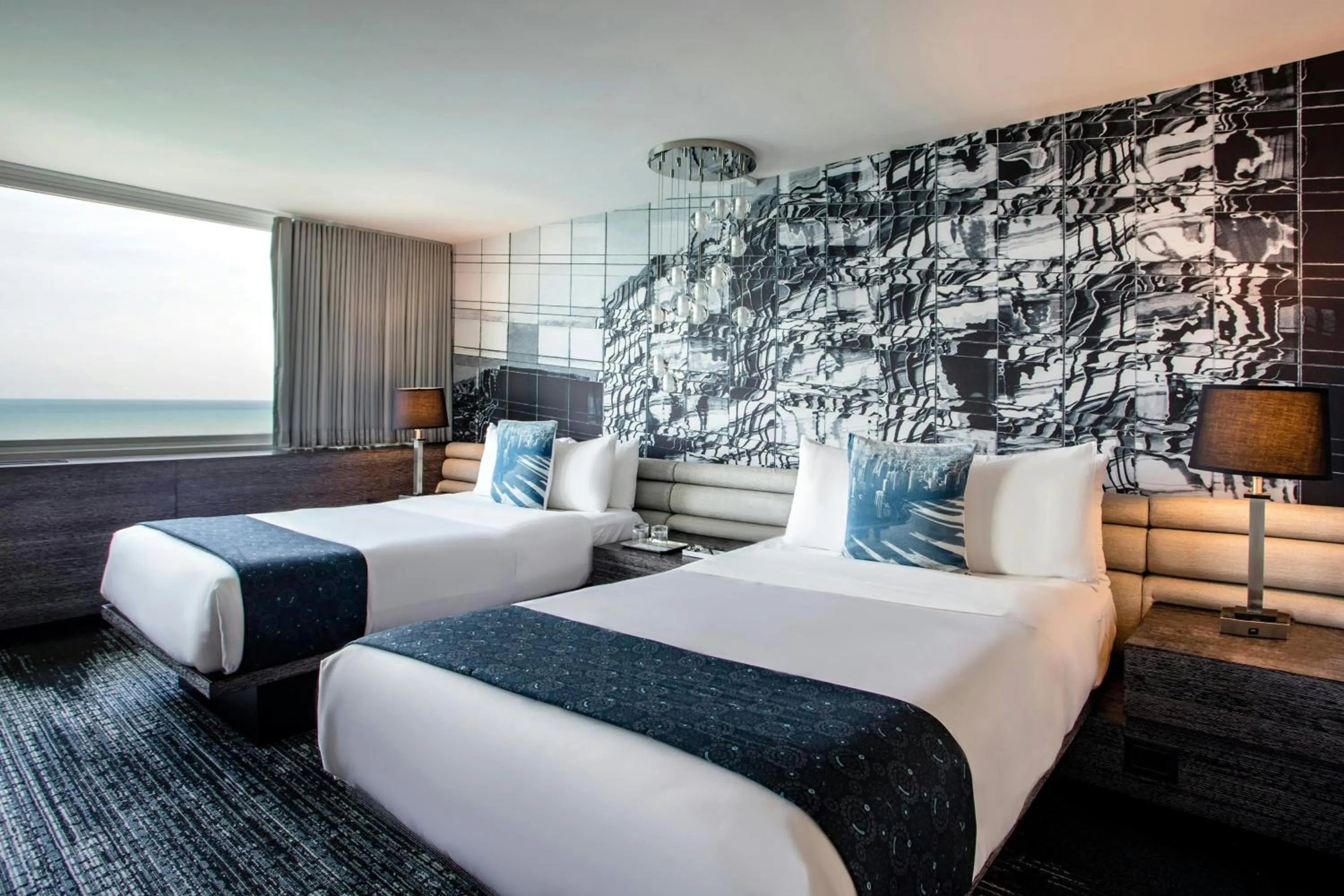 Photo of the whole room, Bed in The Wade