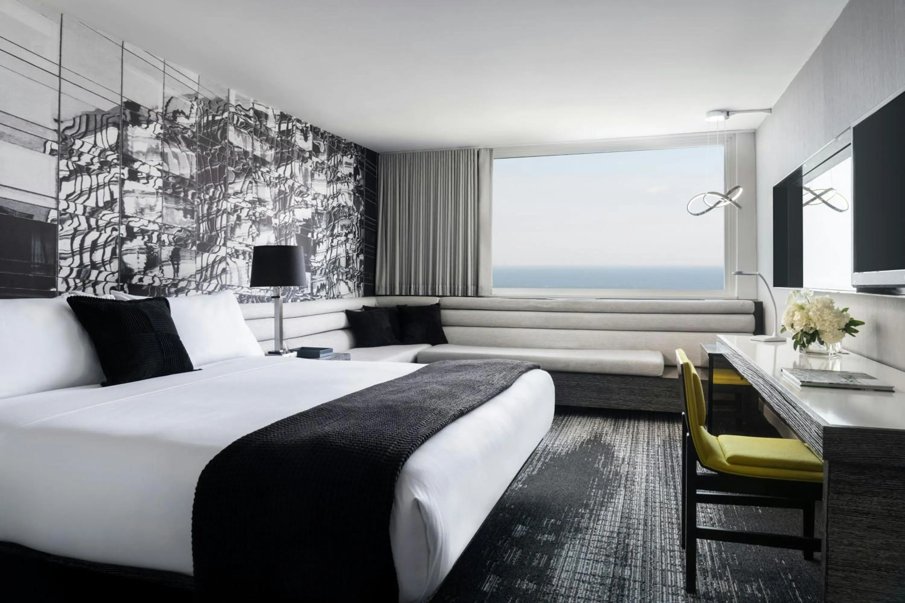 Photo of the whole room, Bed in The Wade