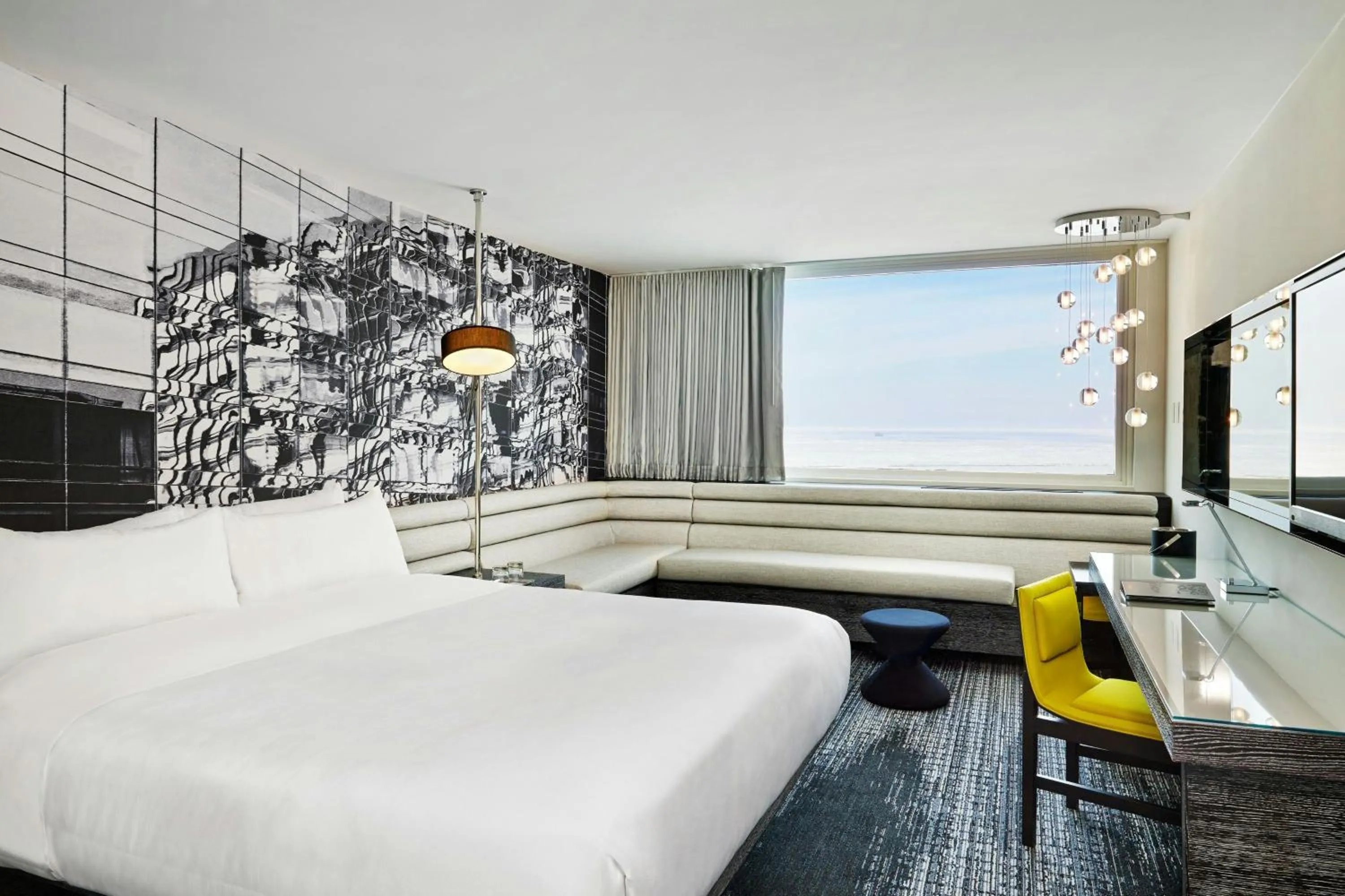 Photo of the whole room, Bed in The Wade