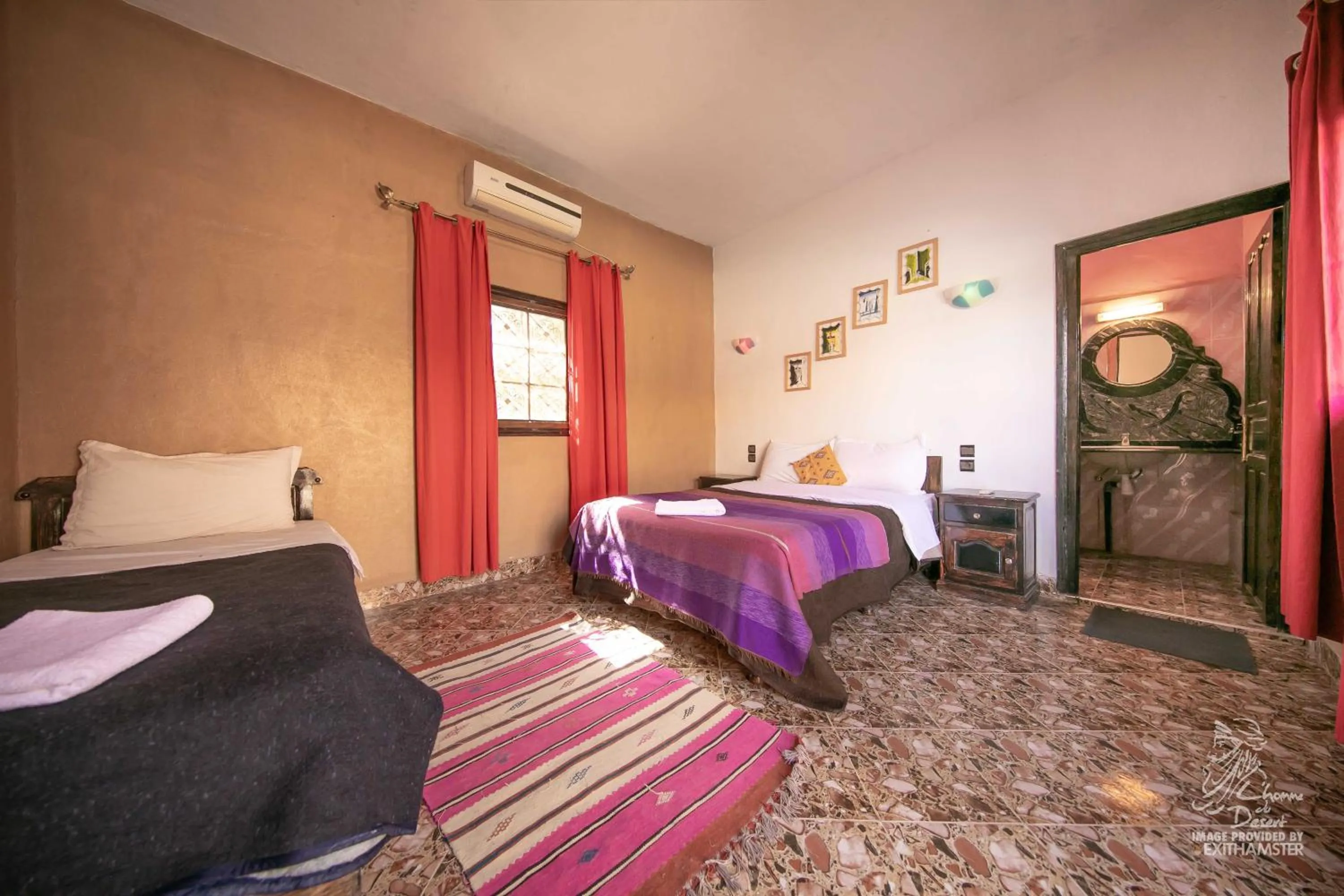 Bed in L'homme Du Désert A Merzouga