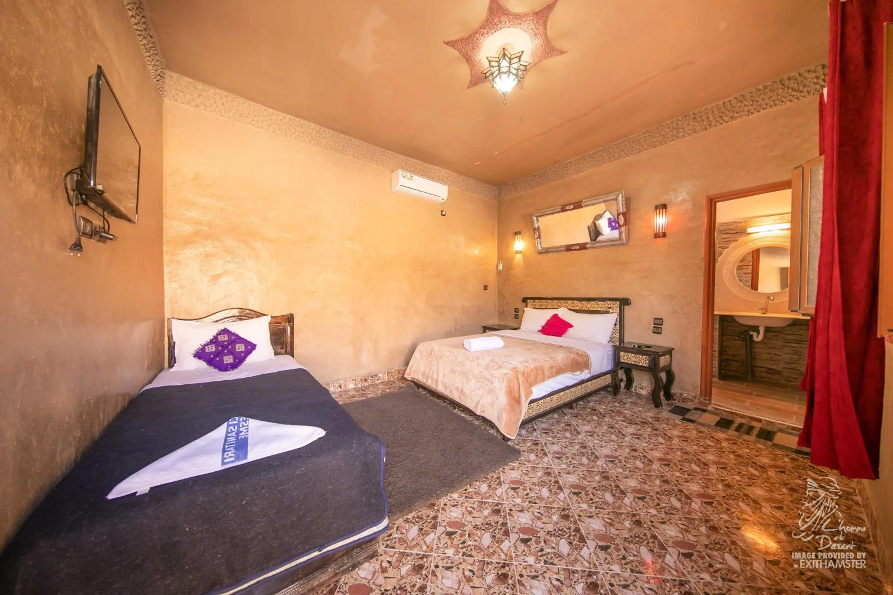 Bed in L'homme Du Désert A Merzouga