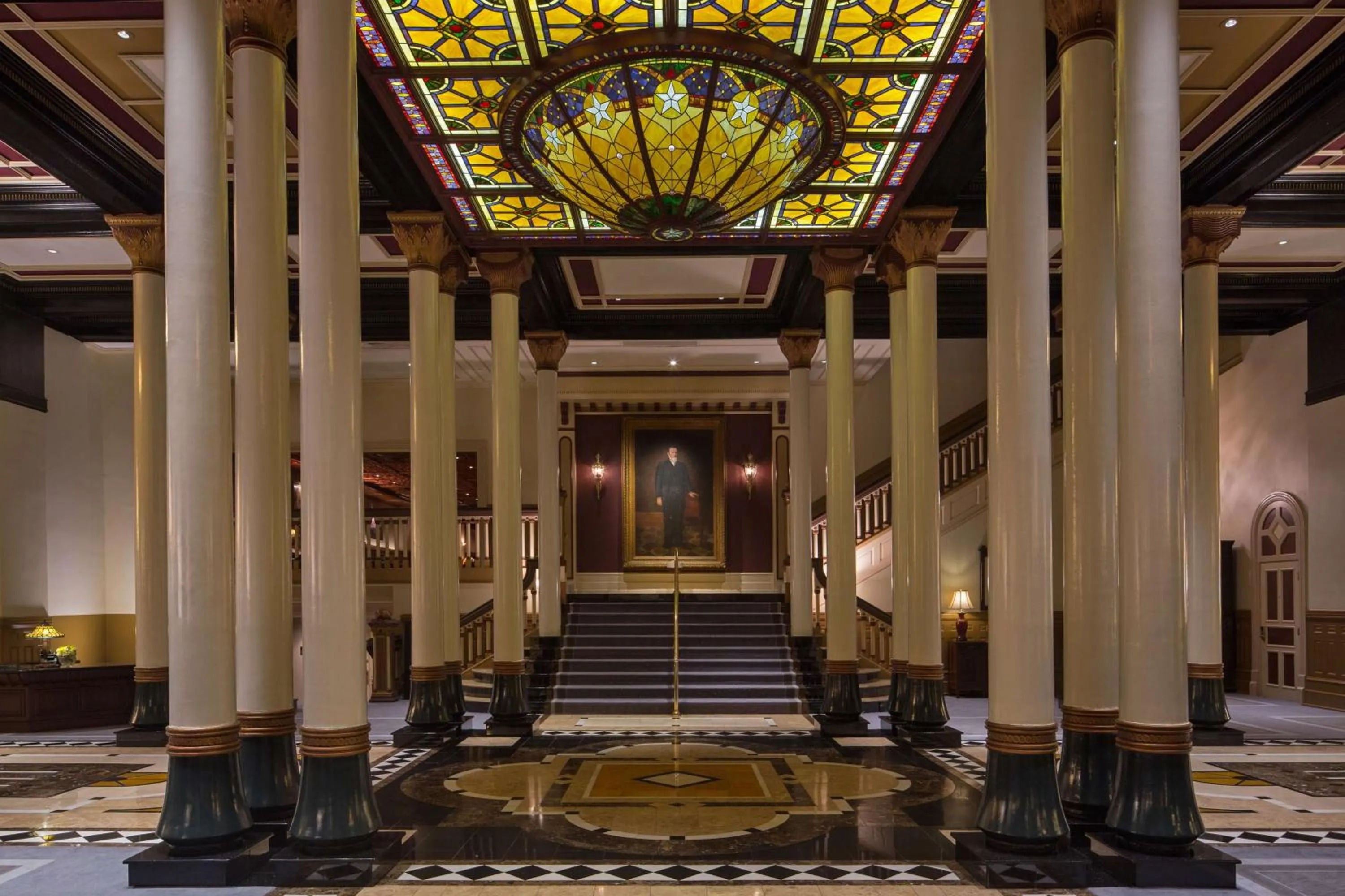 Lobby or reception in The Driskill
