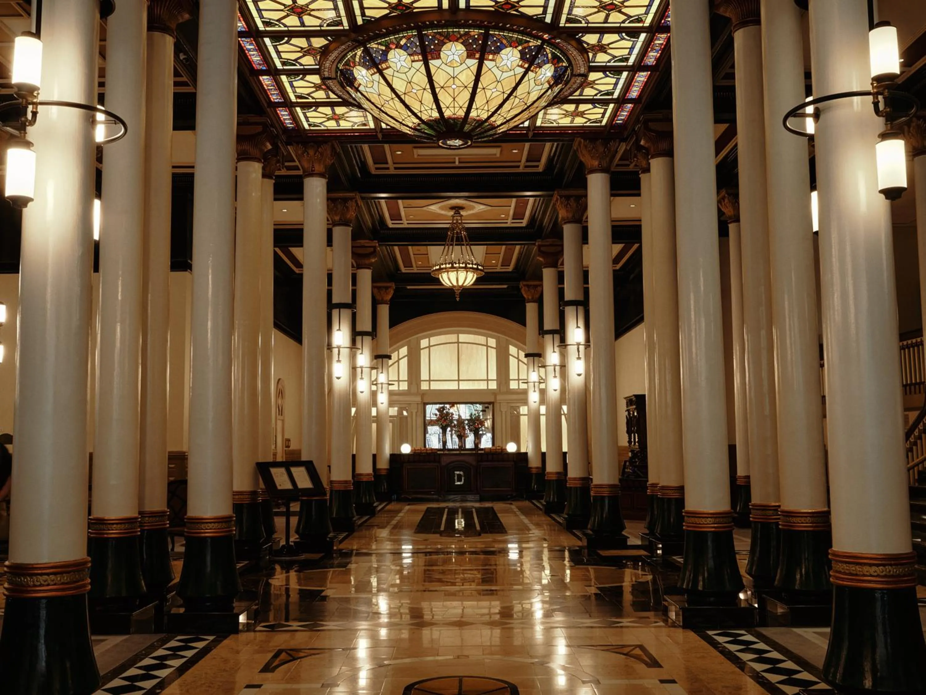 Lobby or reception in The Driskill