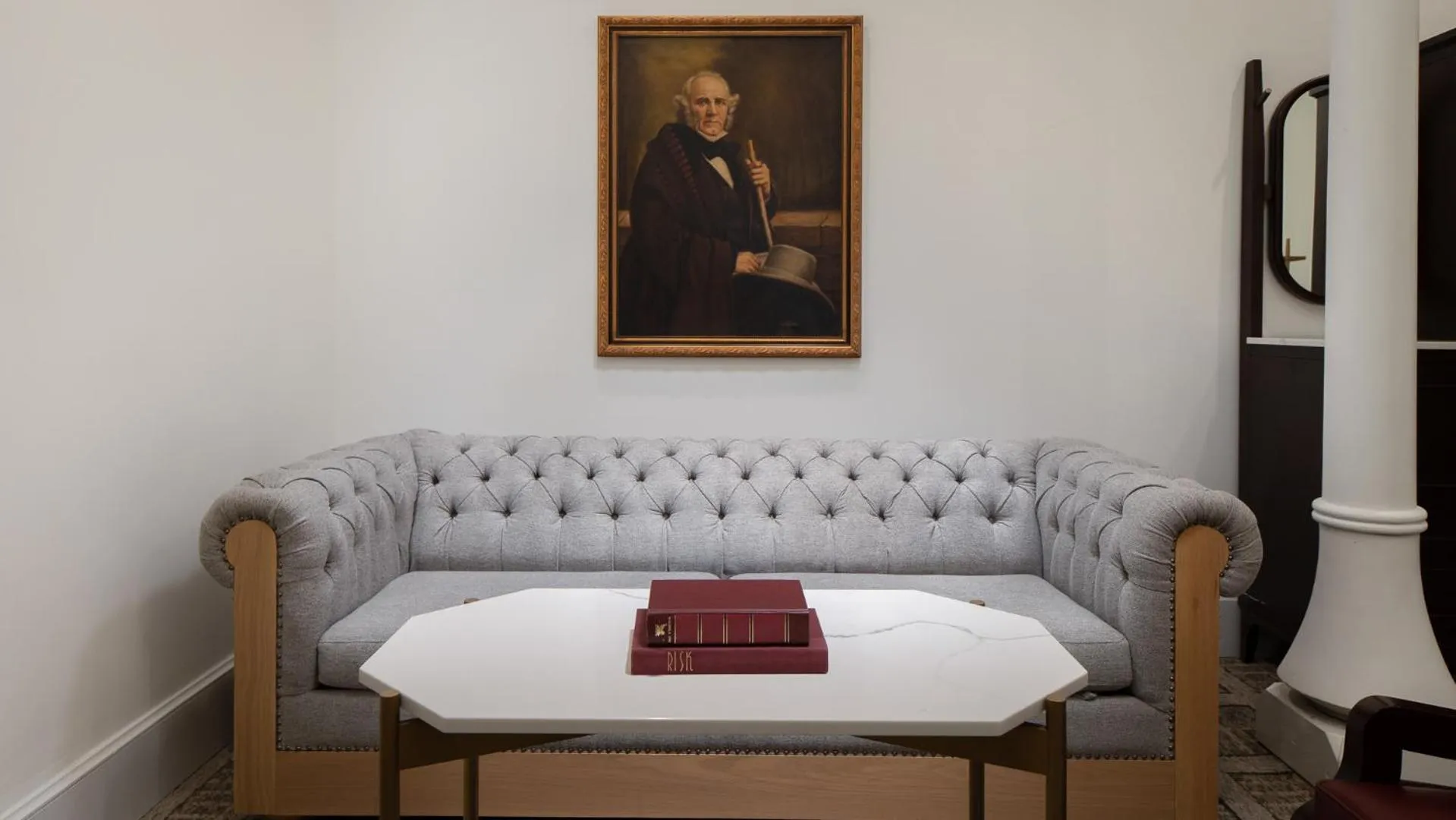 Seating area in The Driskill