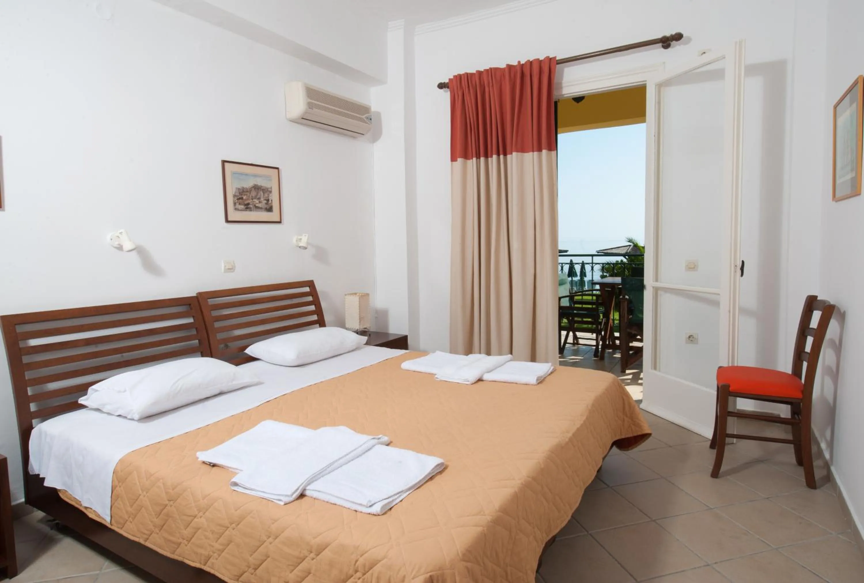 Day, Bed in Zarkadis Beach Apartments