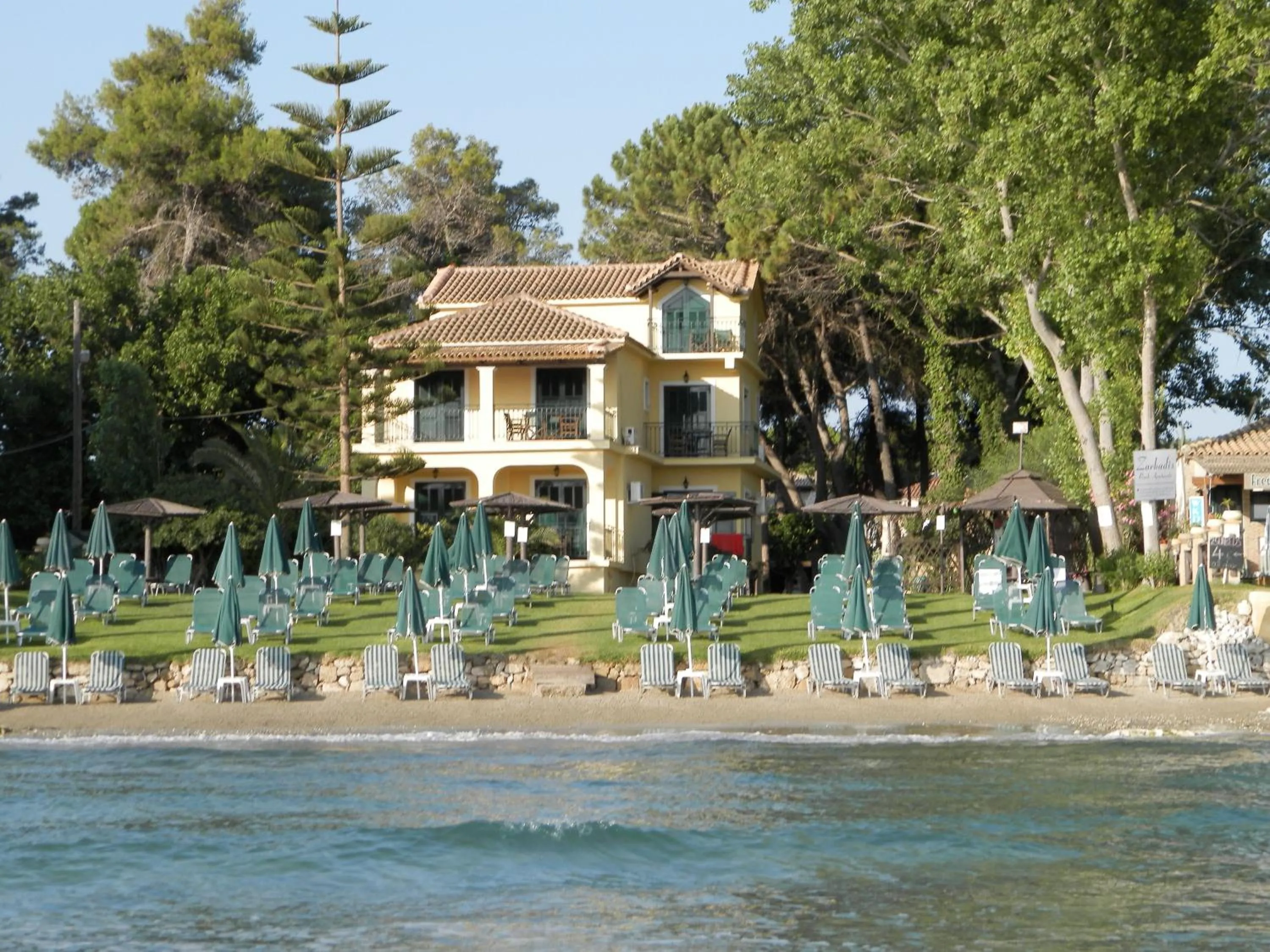 Property building in Zarkadis Beach Apartments