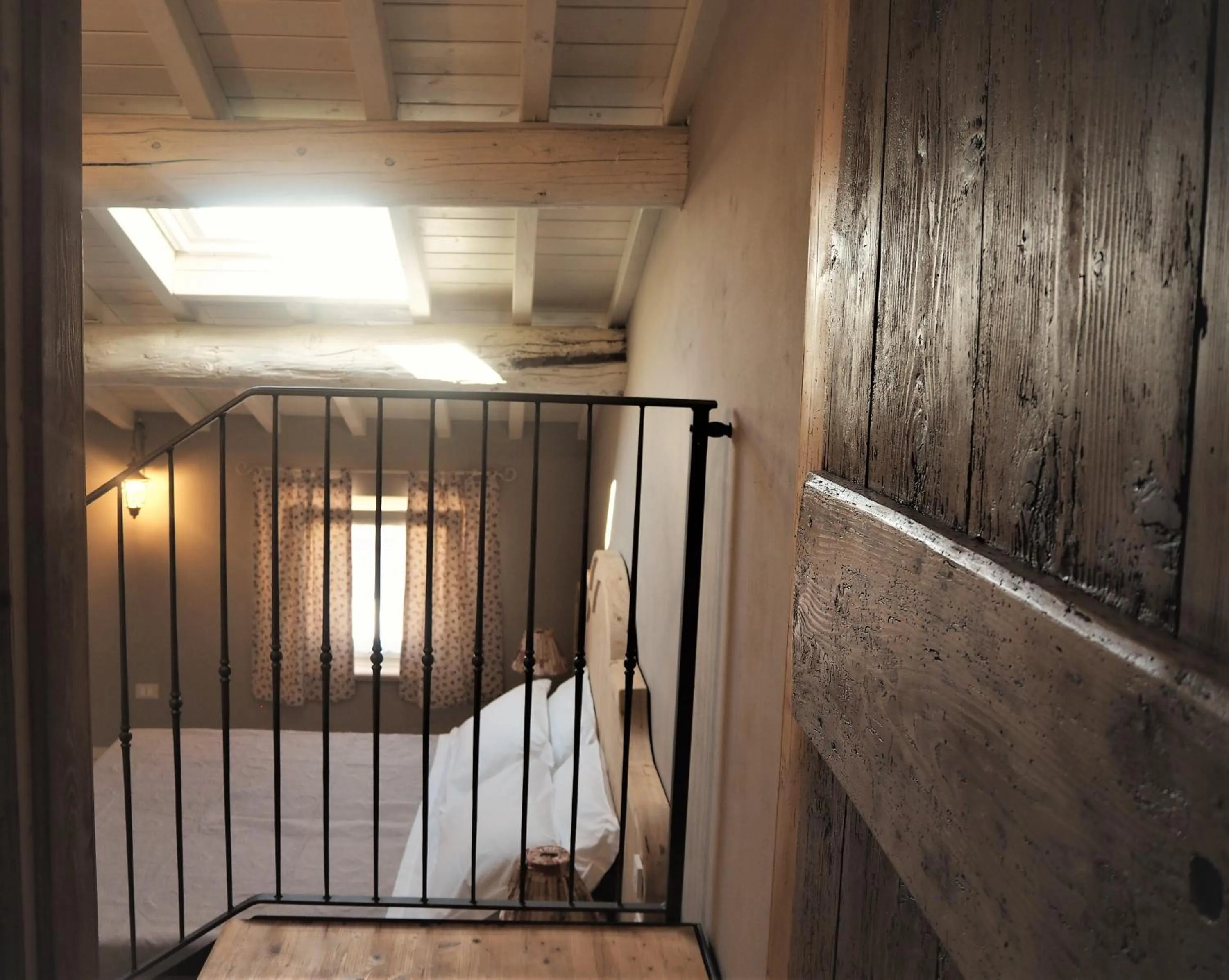 Bed in B&B Antique Maison