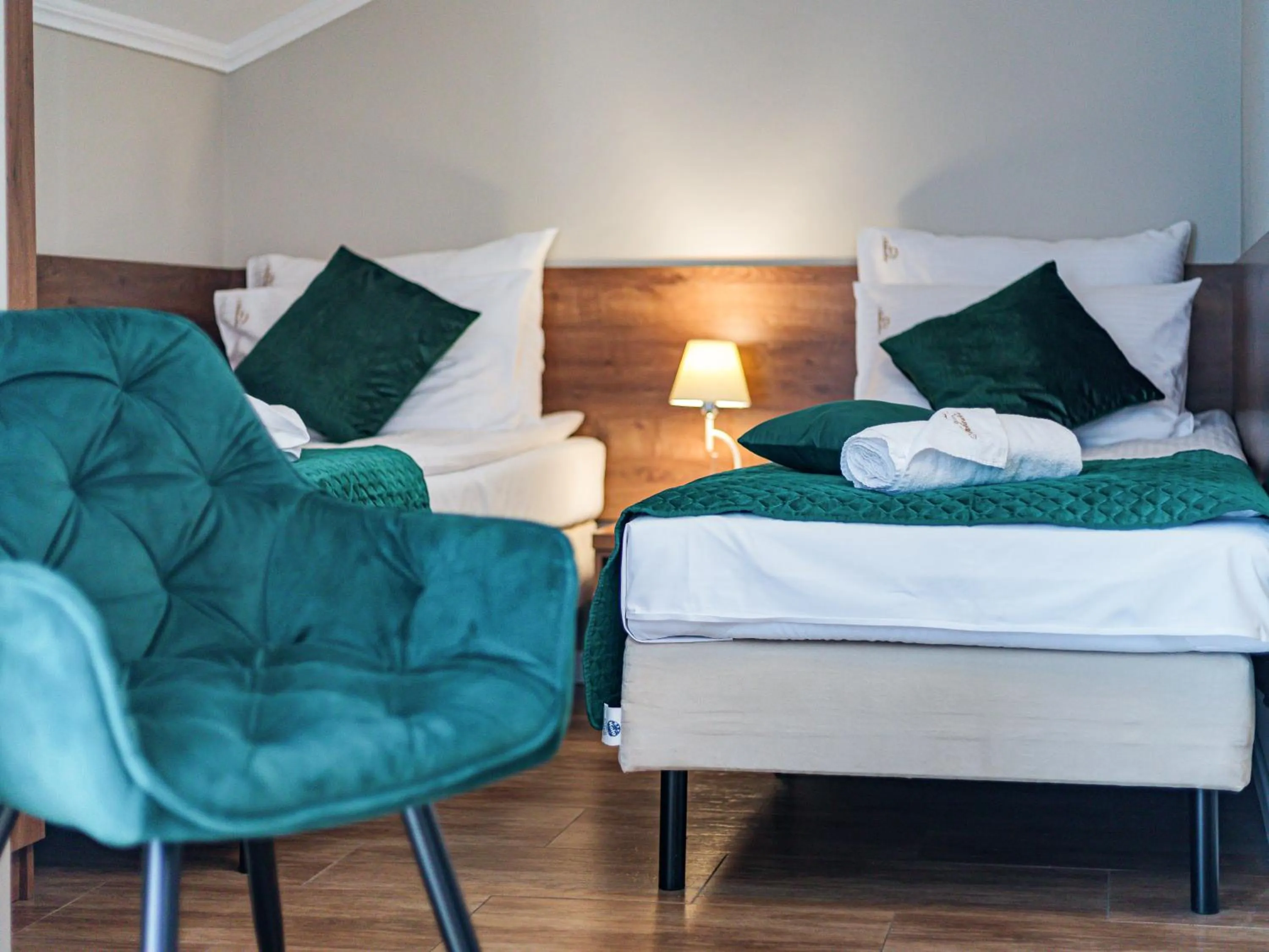 Bed in Willa Arkadia