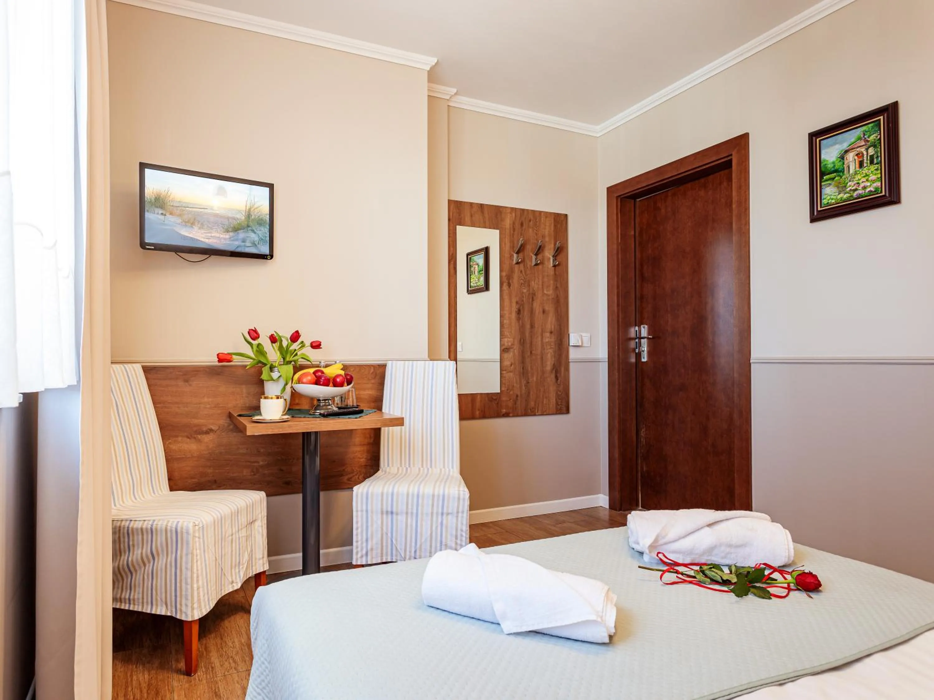 Bed in Willa Arkadia