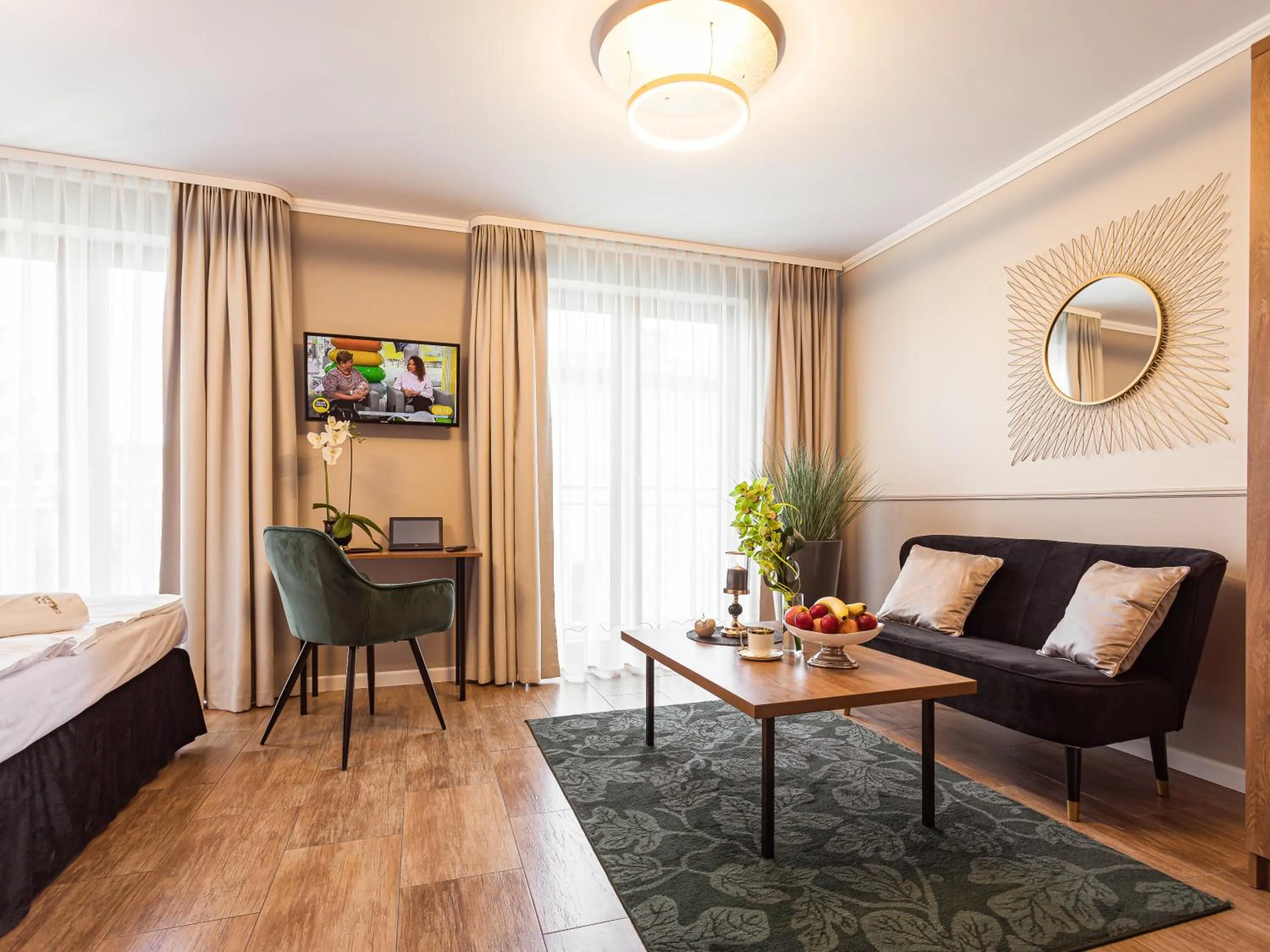 Bed in Willa Arkadia