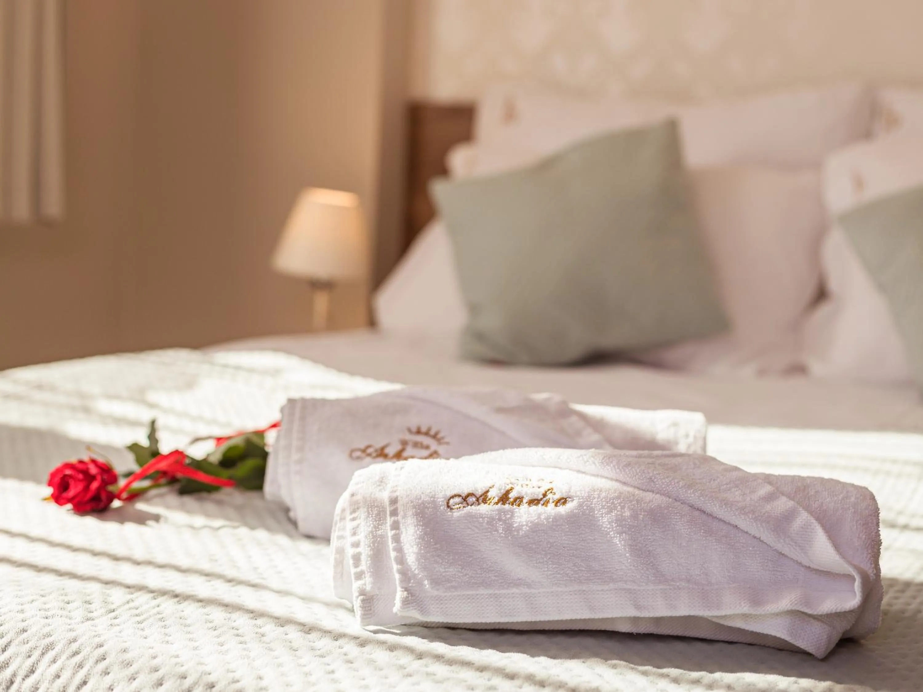 Bed in Willa Arkadia