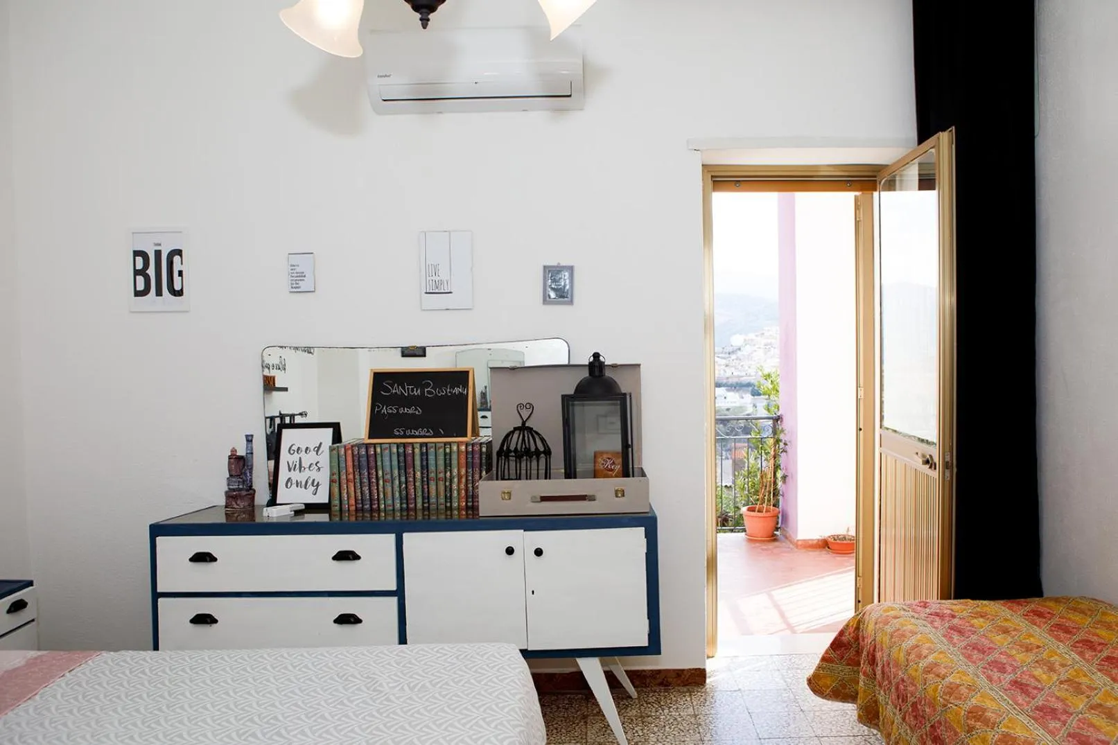 Bed in Santu Bustianu