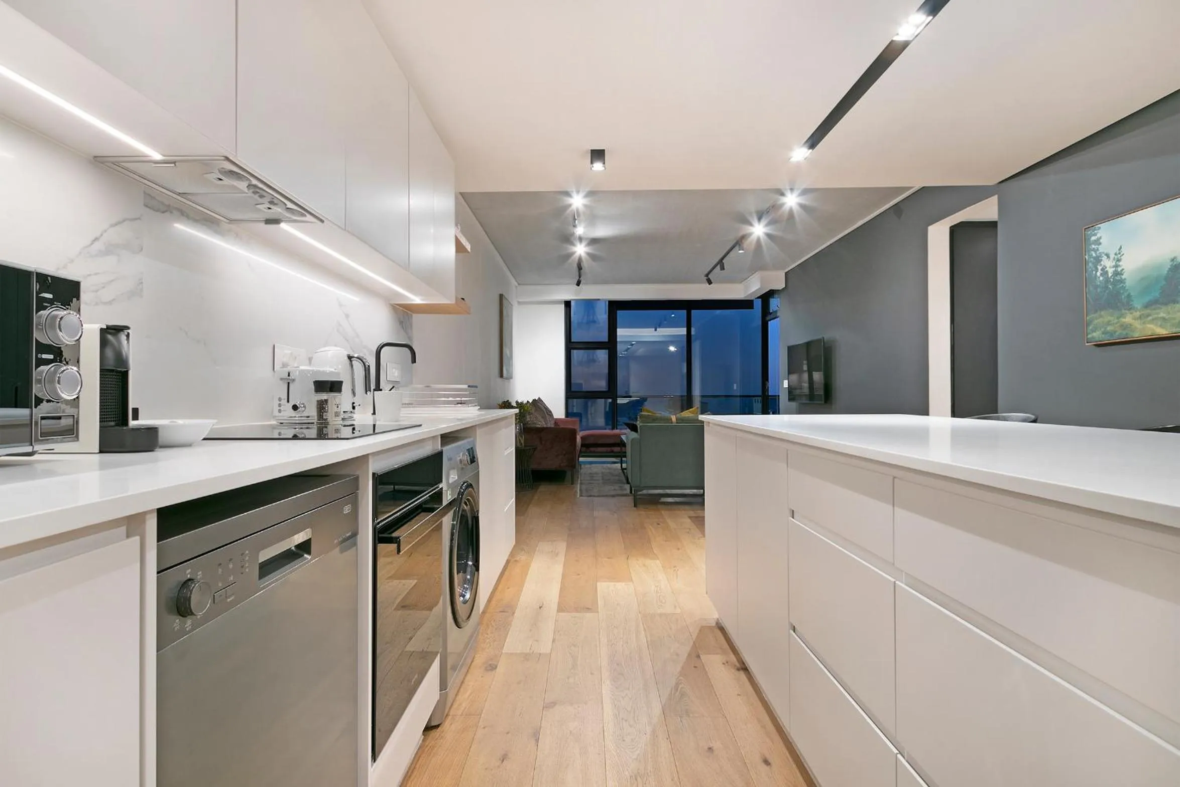 kitchen in Latitude Aparthotel by Totalstay