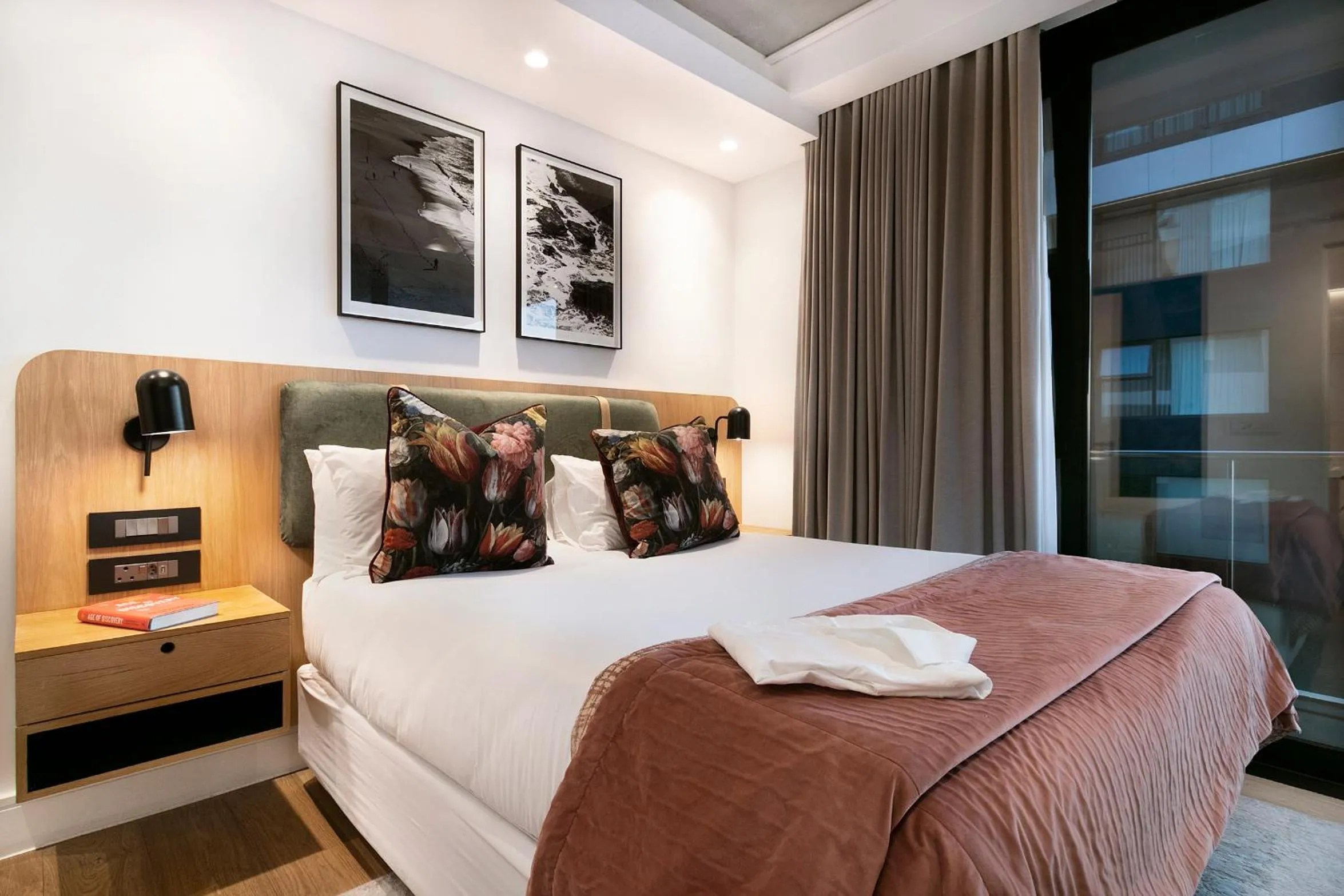 Bedroom, Bed in Latitude Aparthotel by Totalstay