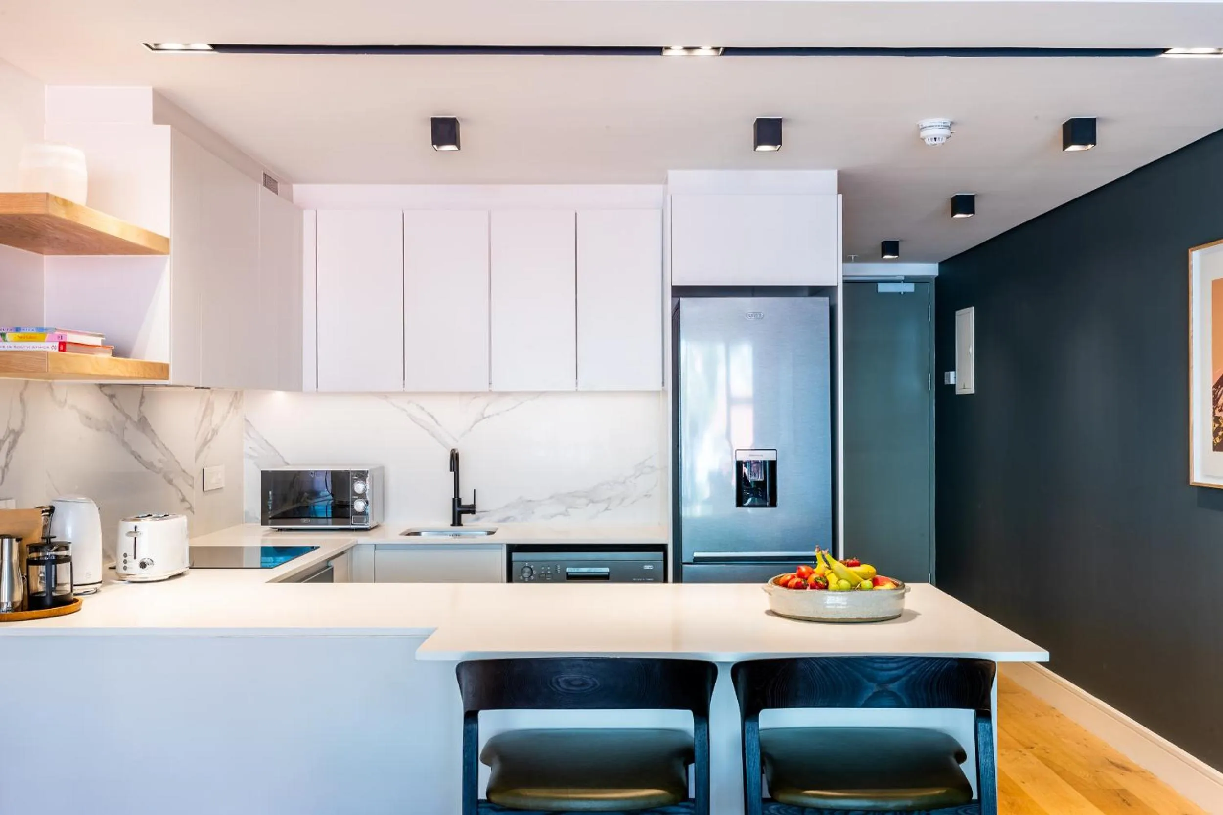 Kitchen or kitchenette in Latitude Aparthotel by Totalstay